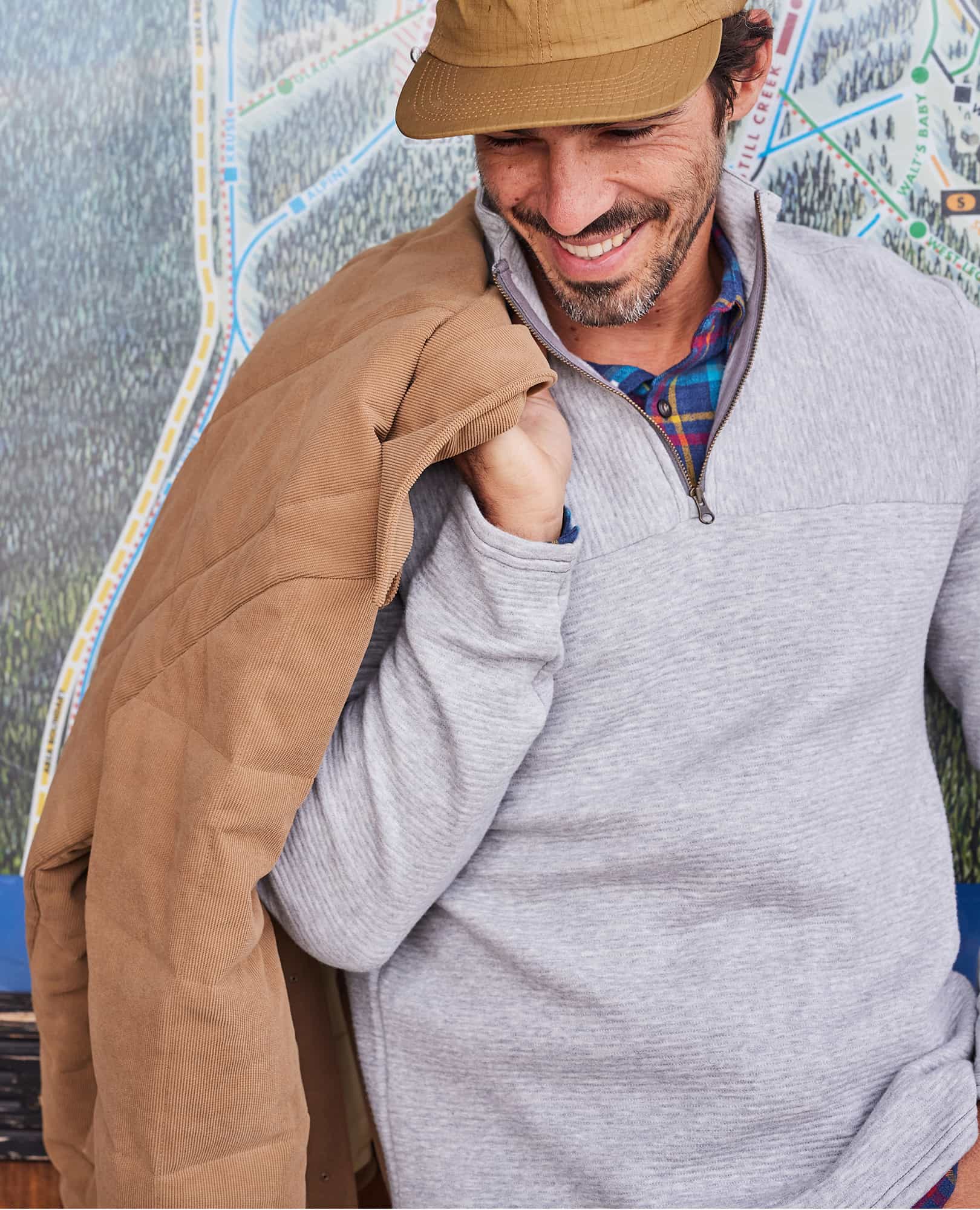 Moonwake 1/4 Zip Pullover - Coyean