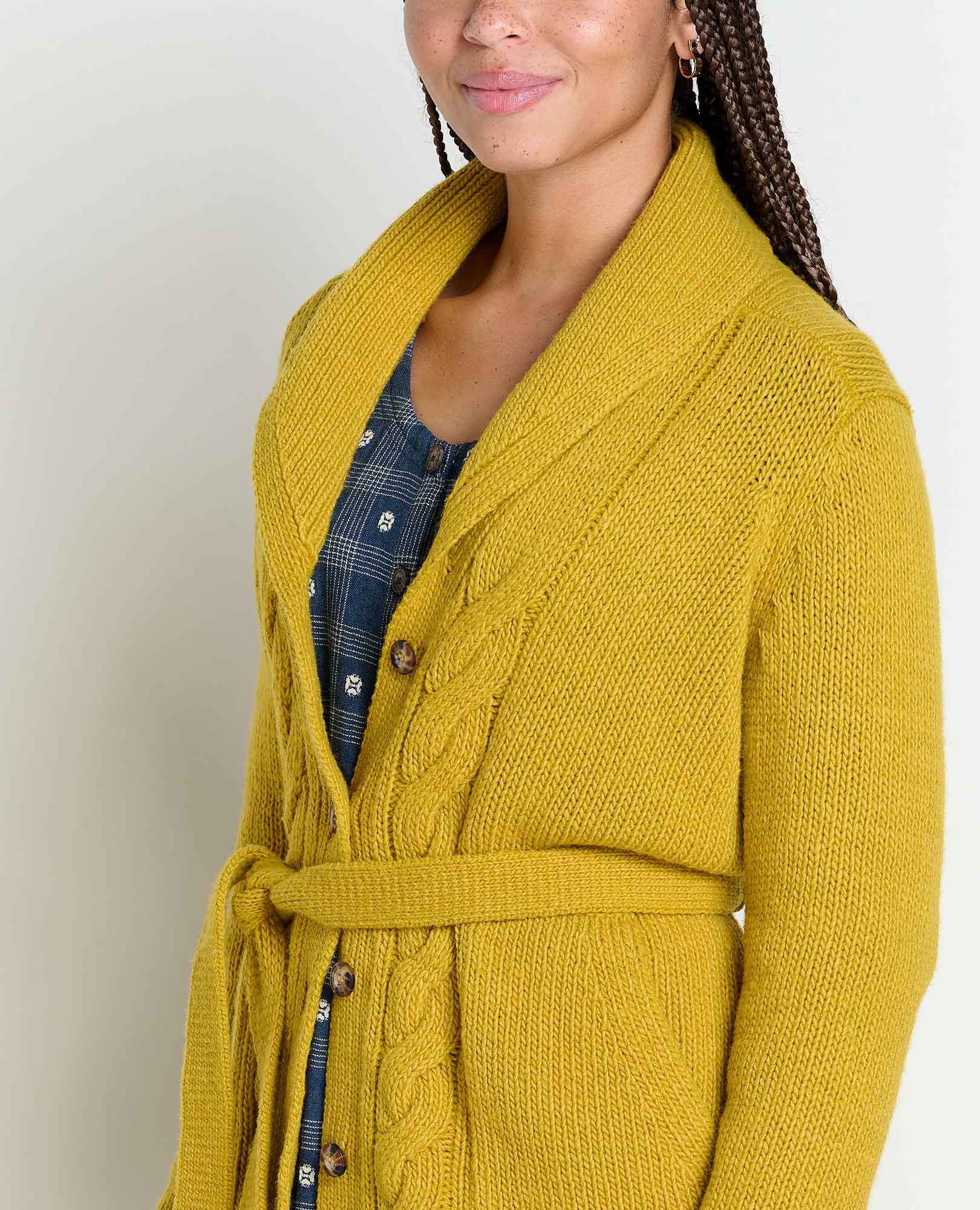 Ginn Cable Cardigan - Coyean