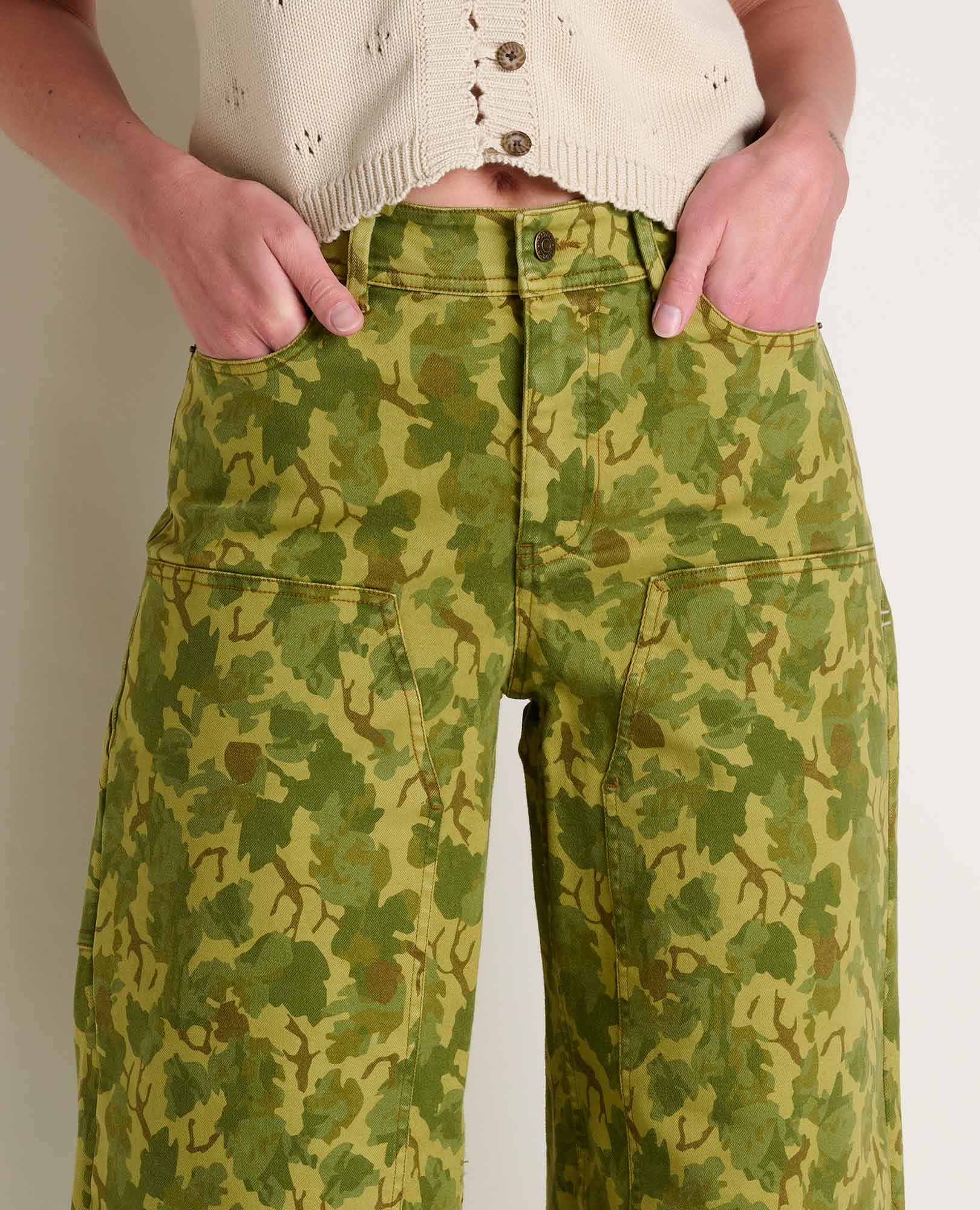 Balsam Wide Leg Utility Pant - Coyean