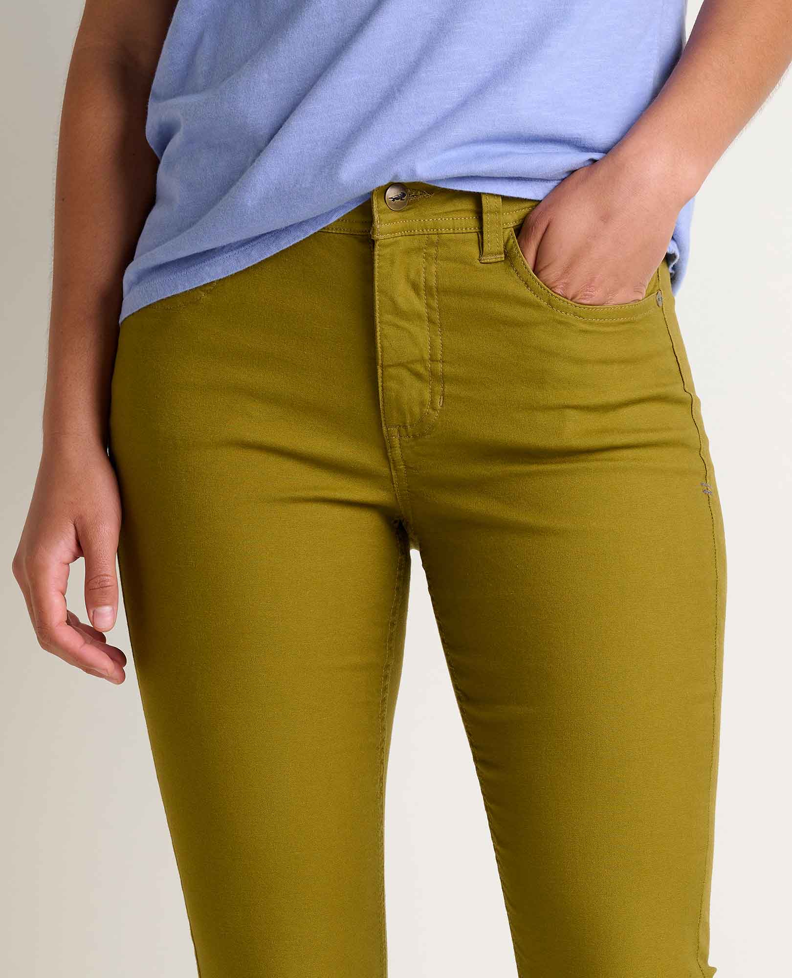 Earthworks 5 Pocket Skinny Pant - Coyean