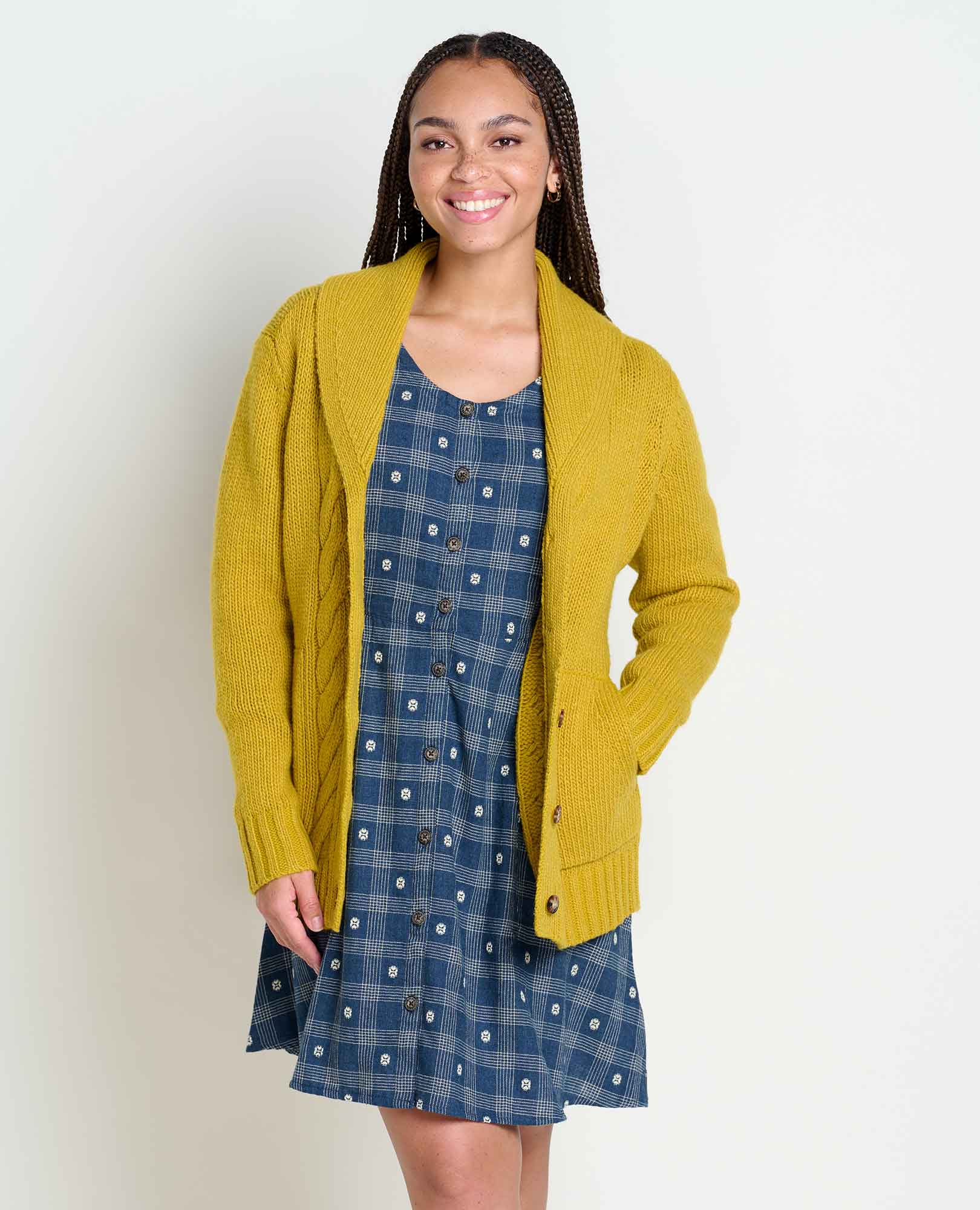 Ginn Cable Cardigan - Coyean