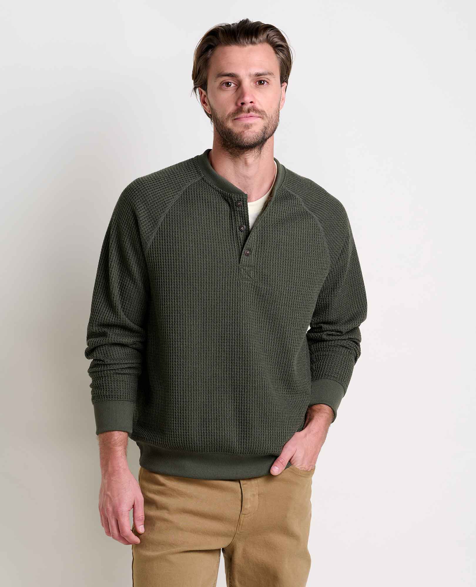 Men's Bitterroot Henley - Coyean