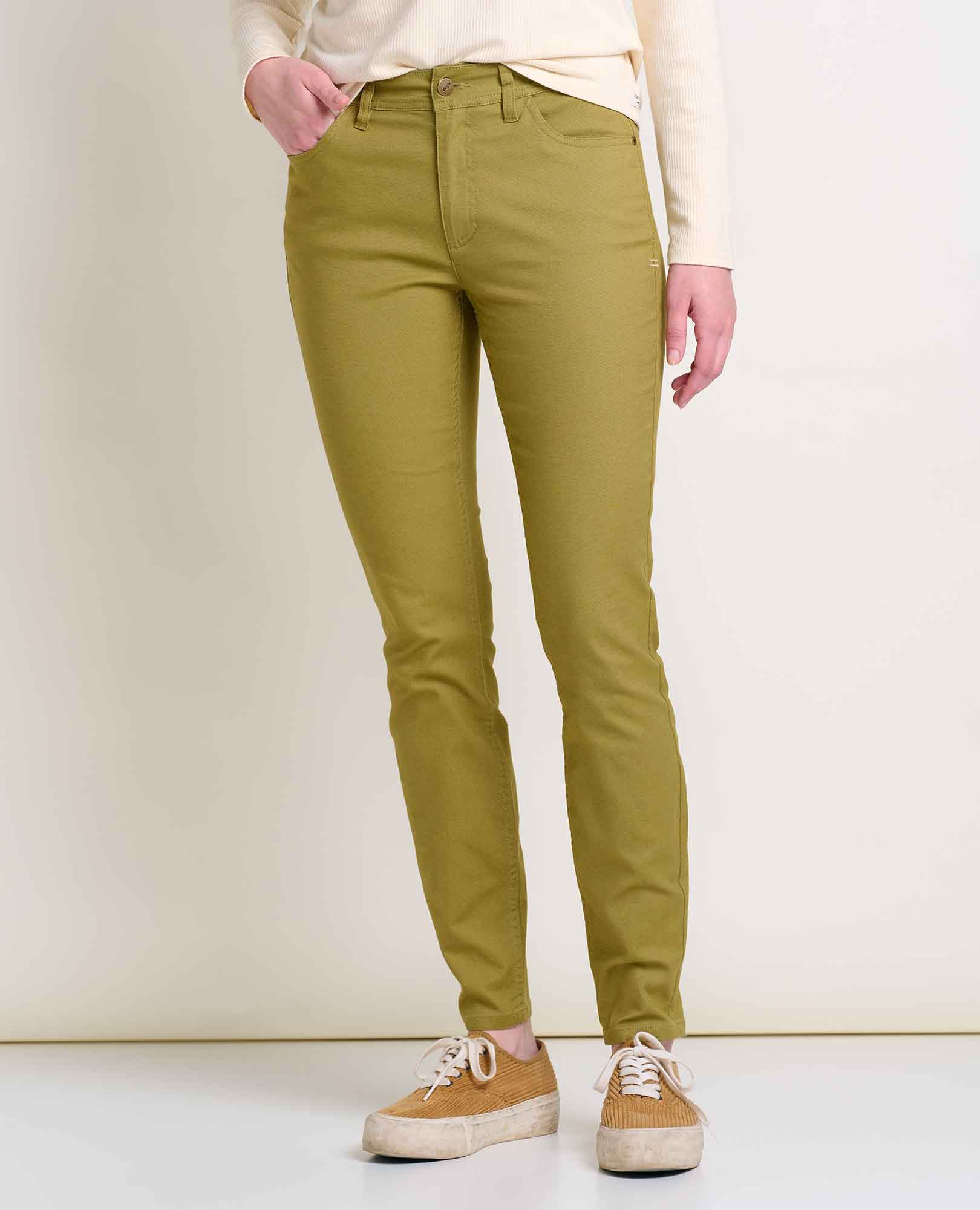 Earthworks 5 Pocket Skinny Pant - Coyean