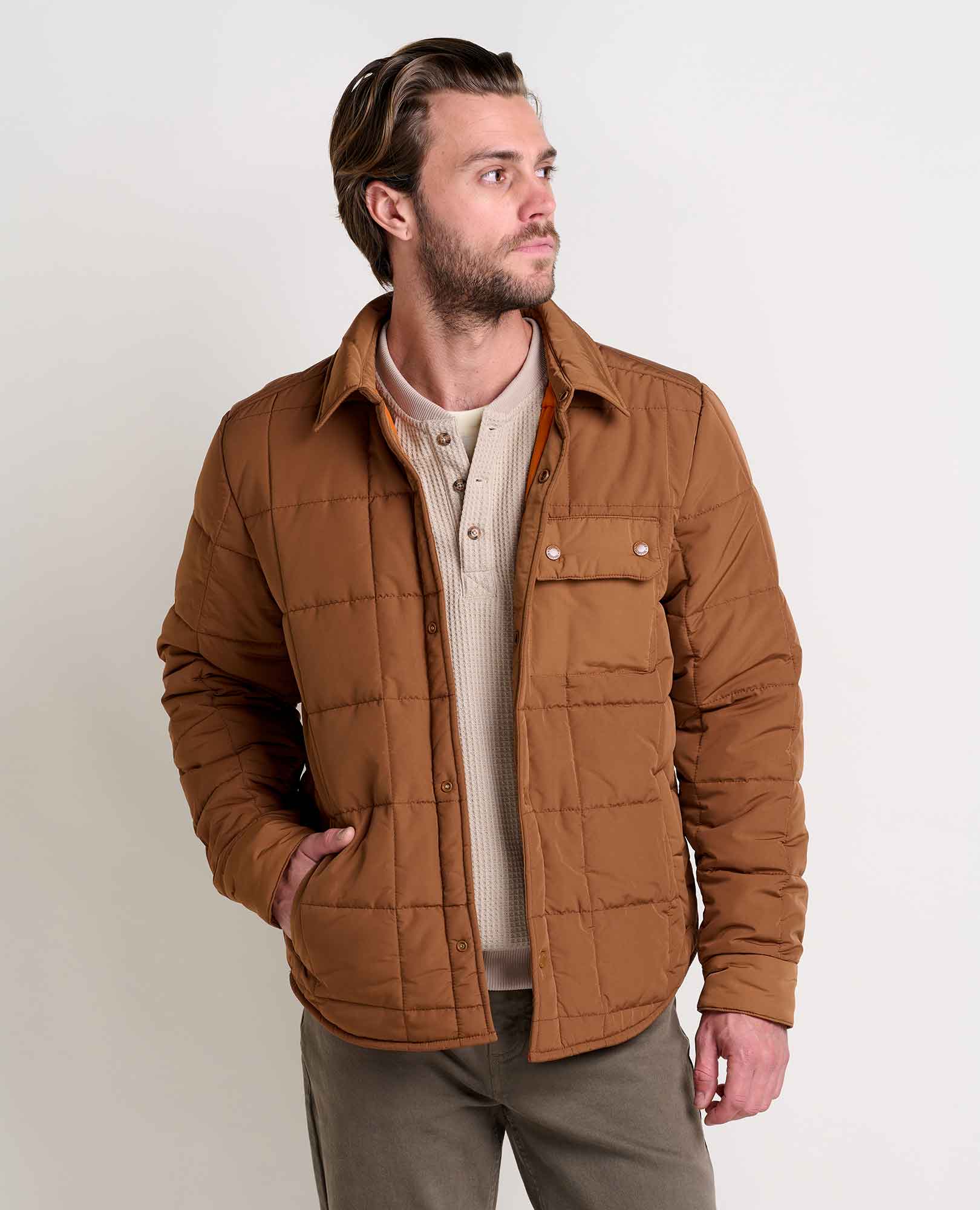 Spruce Wood Shirt Jacket - Coyean