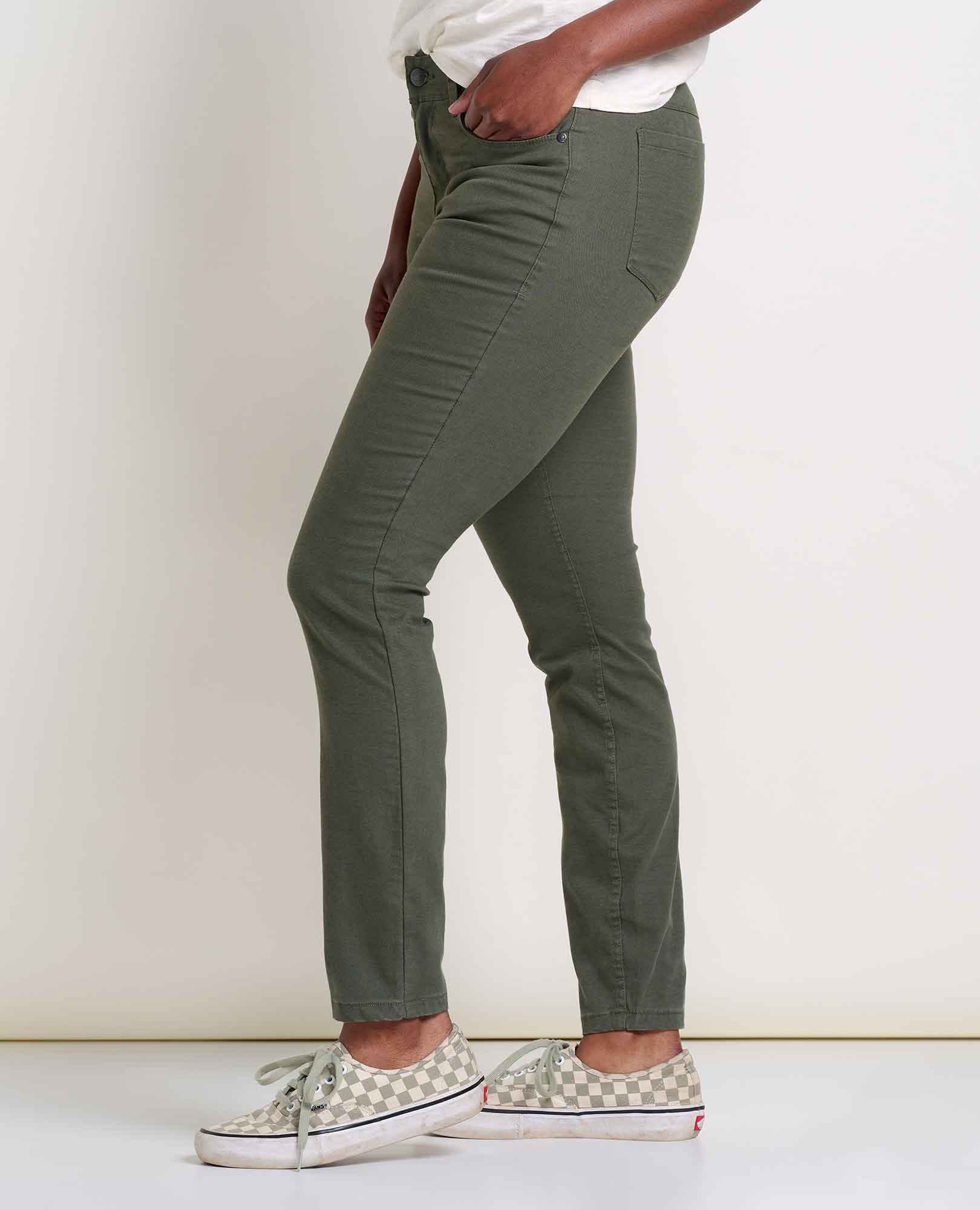 Earthworks 5 Pocket Skinny Pant - Coyean