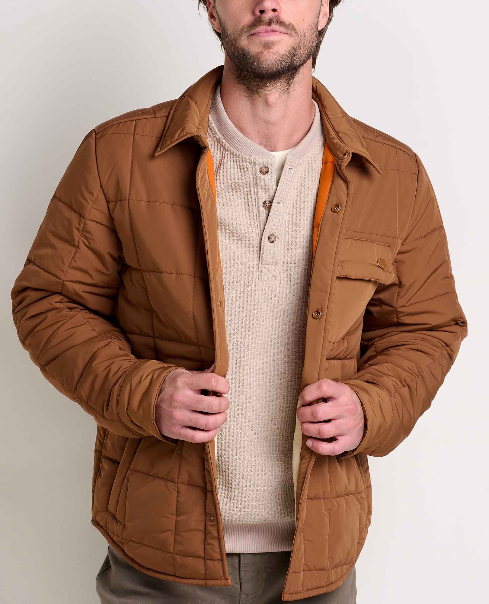 Spruce Wood Shirt Jacket - Coyean