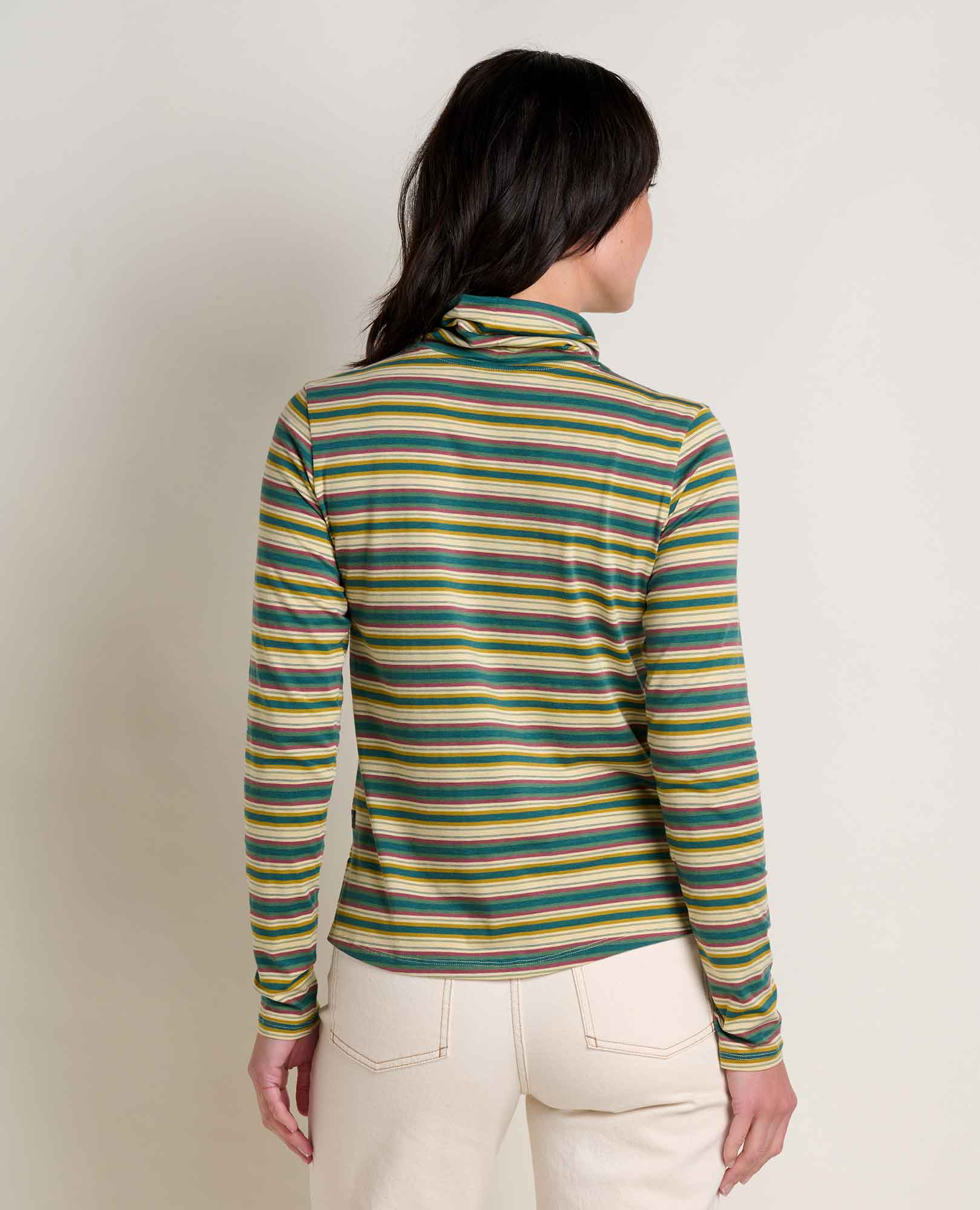 Maisey Long Sleeve T-Neck - Coyean