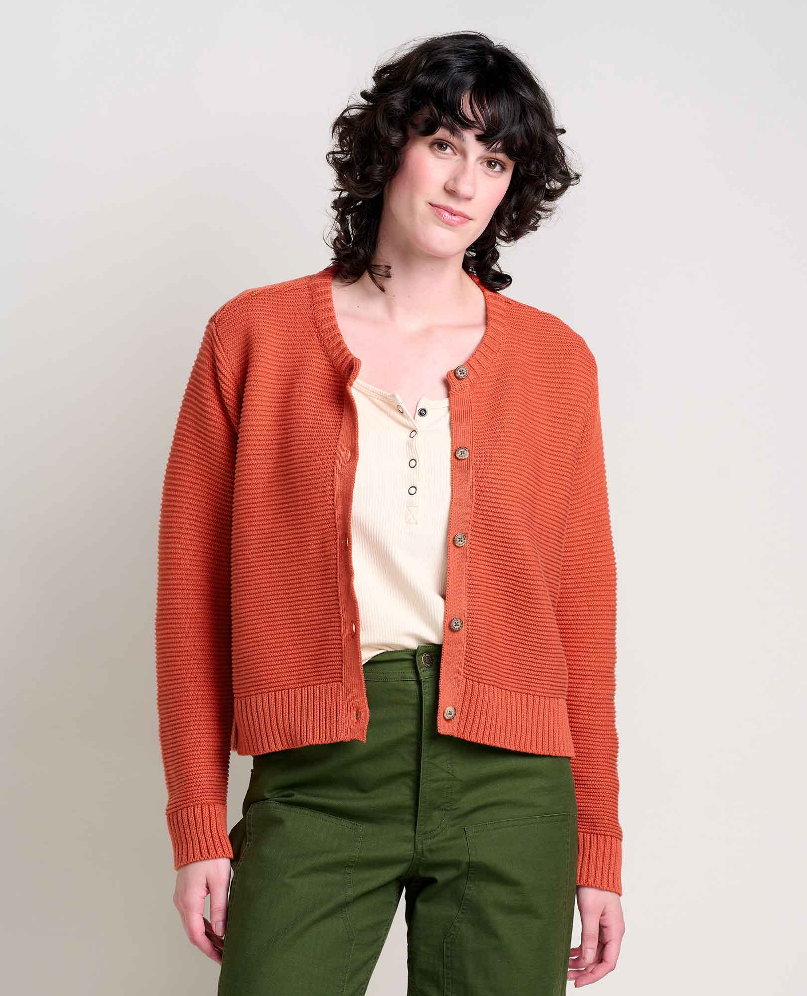 Bianca Crew Cardigan - Coyean