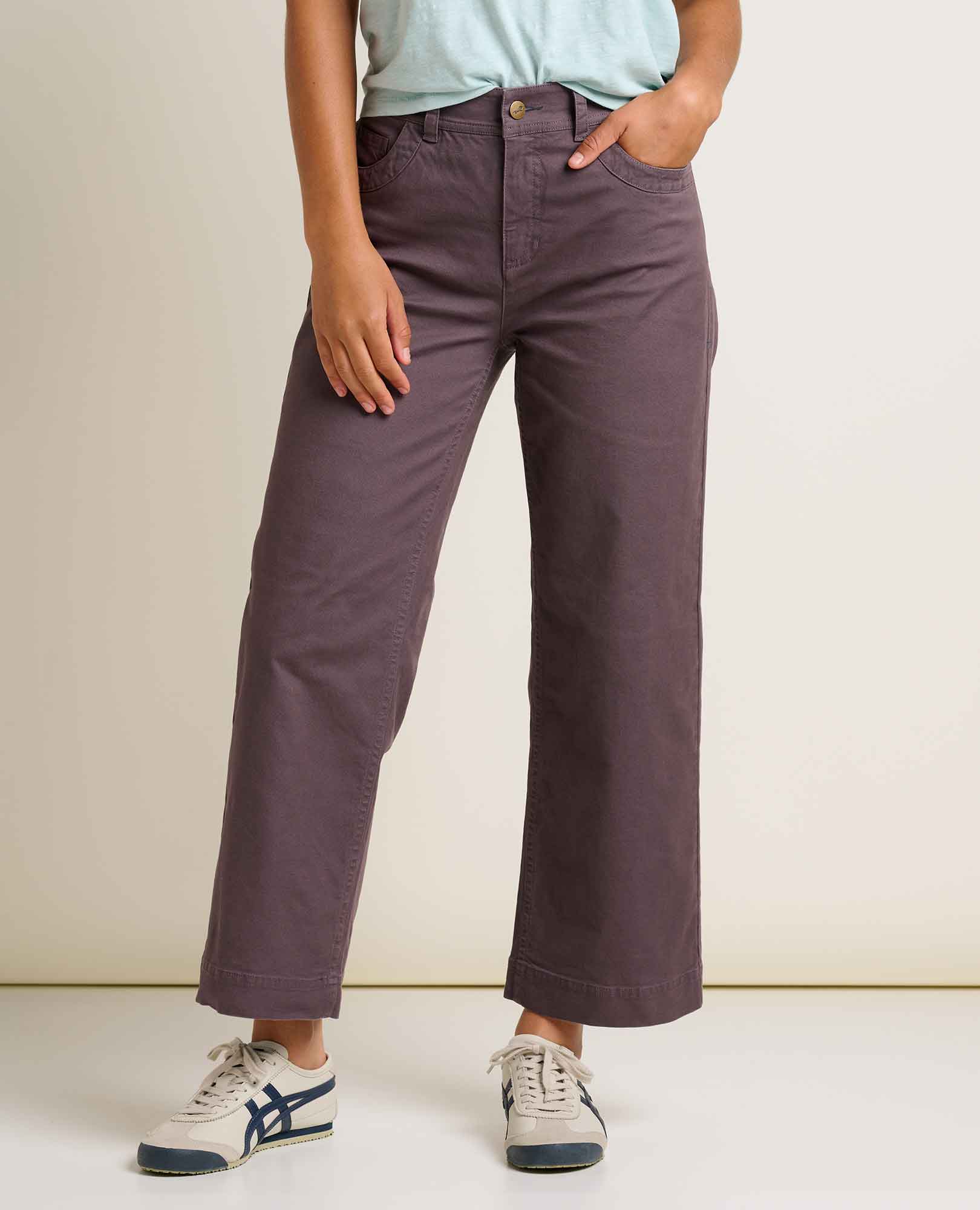 Earthworks Wide Leg Pant - Coyean
