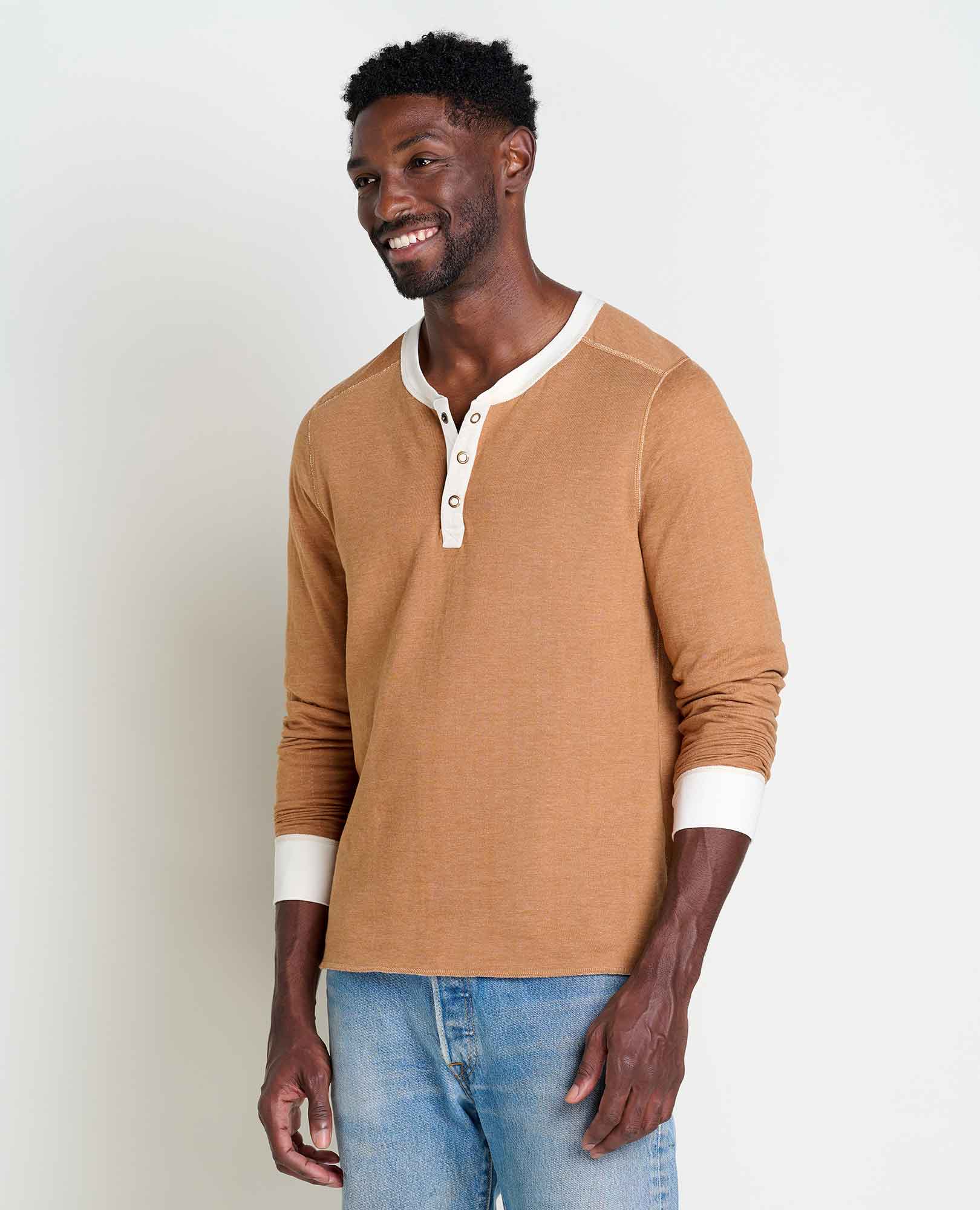 Men's Nord Reversible Henley - Coyean