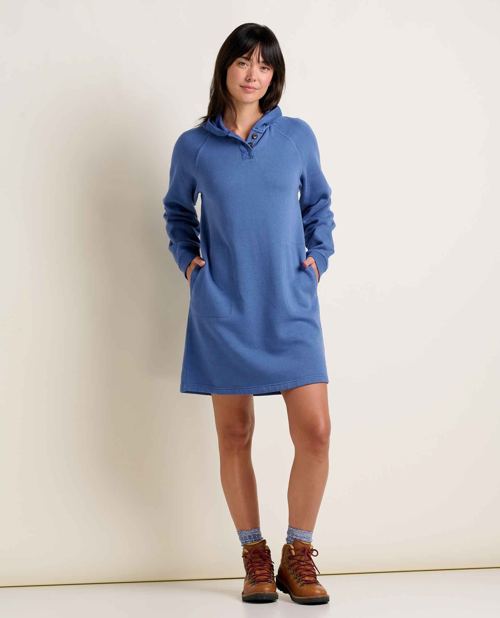 Fernscape Hooded Dress - Coyean