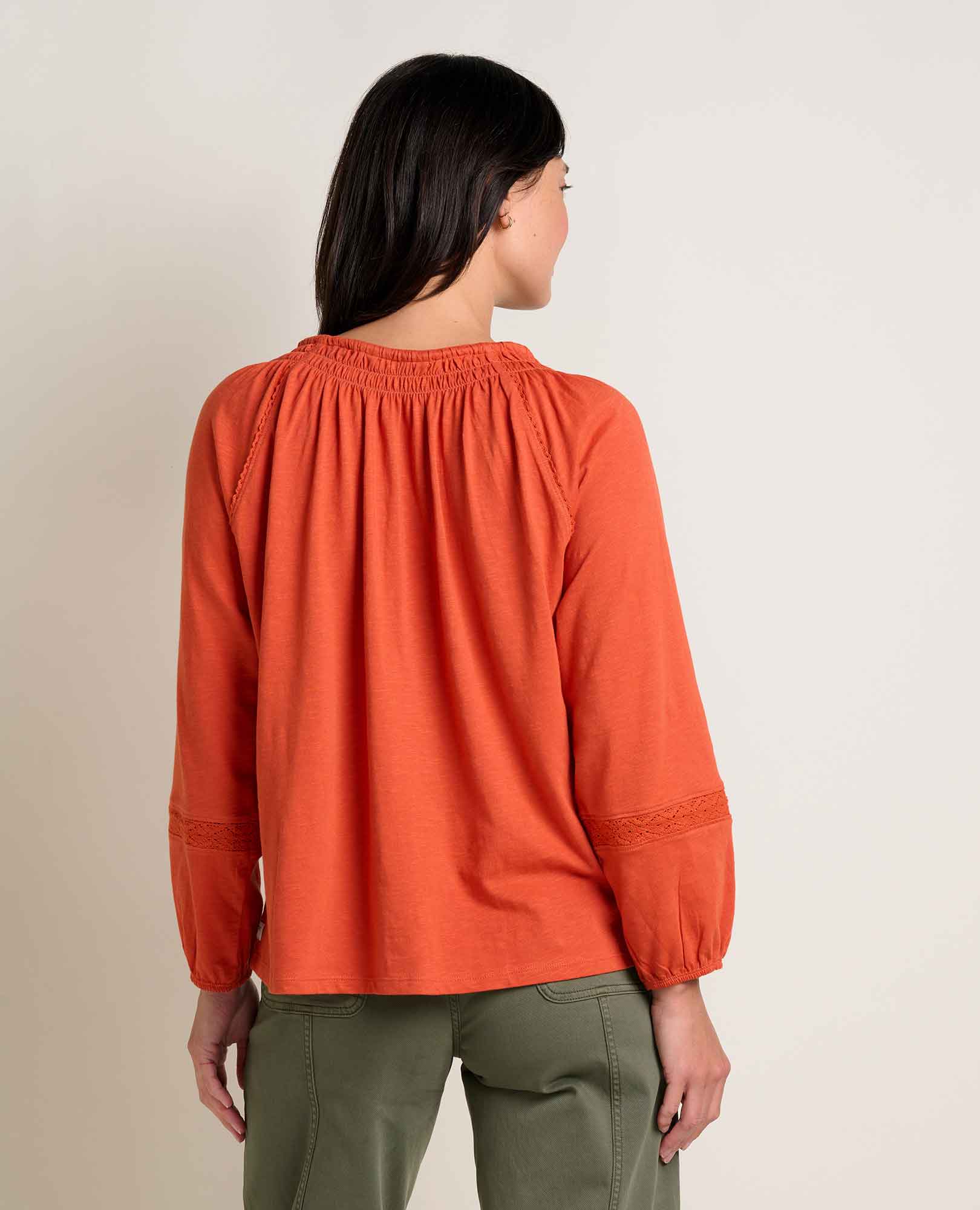 Women's Primo Peasant Top - Coyean
