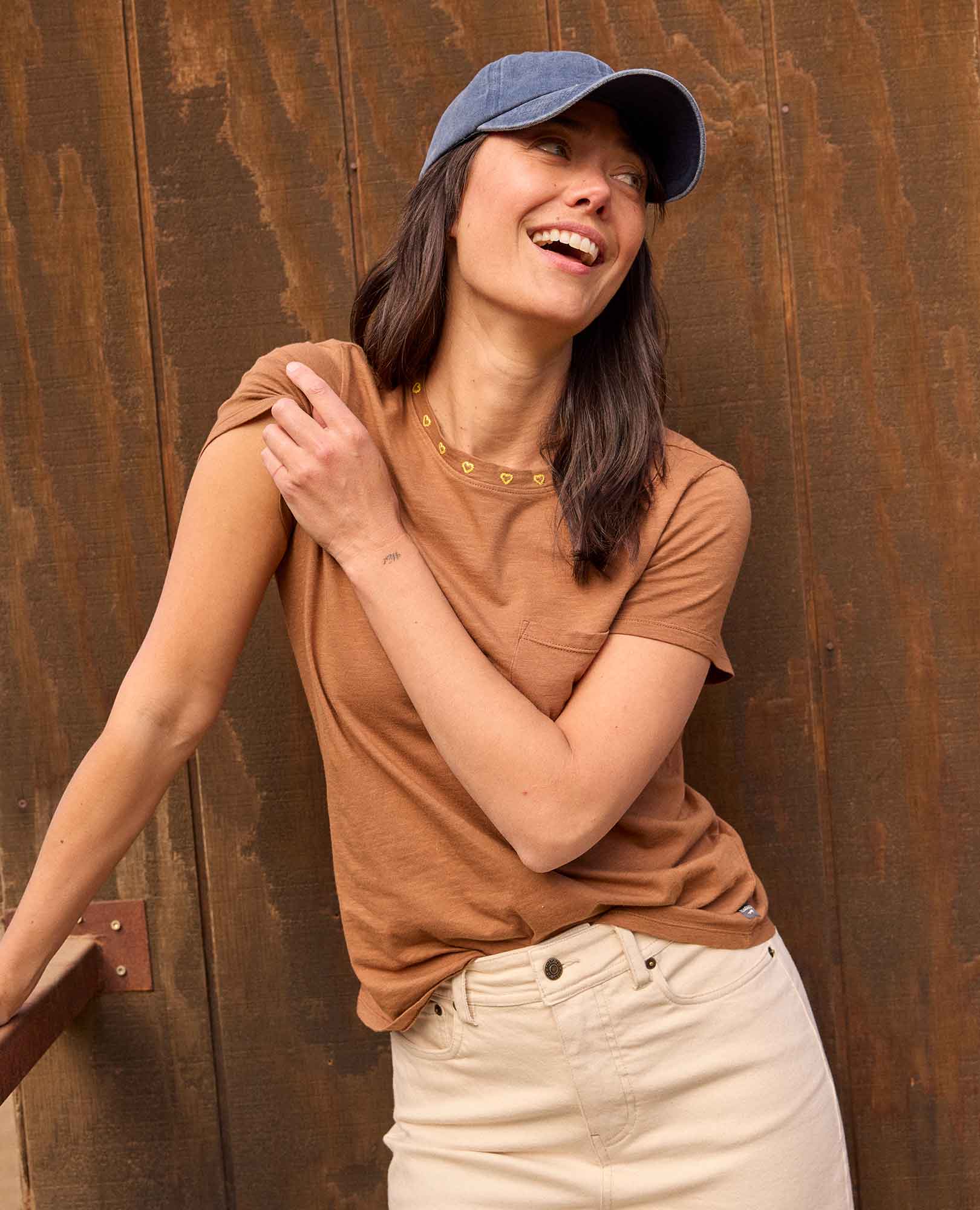 Women's Primo Crew Embroidered - Coyean