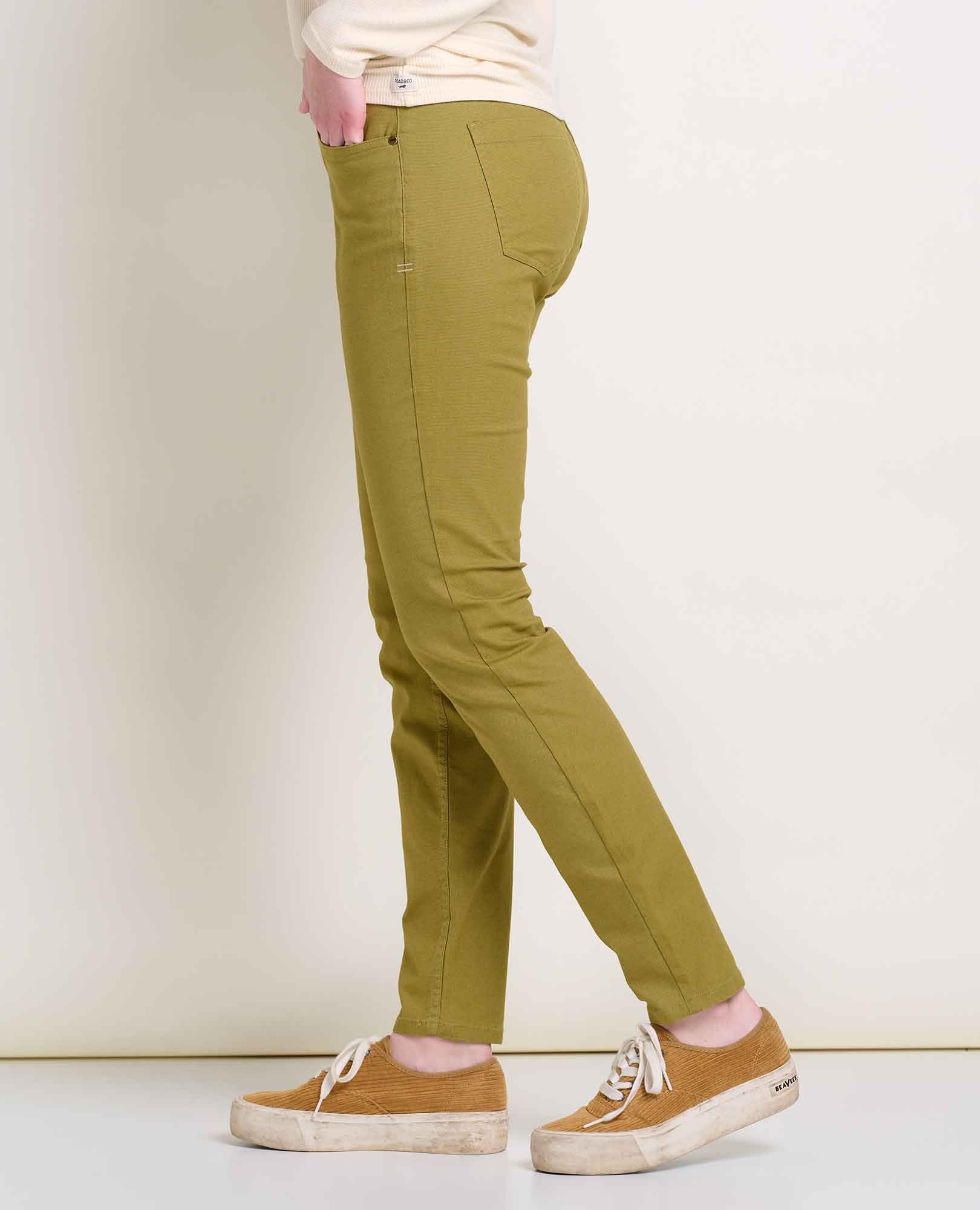 Earthworks 5 Pocket Skinny Pant - Coyean