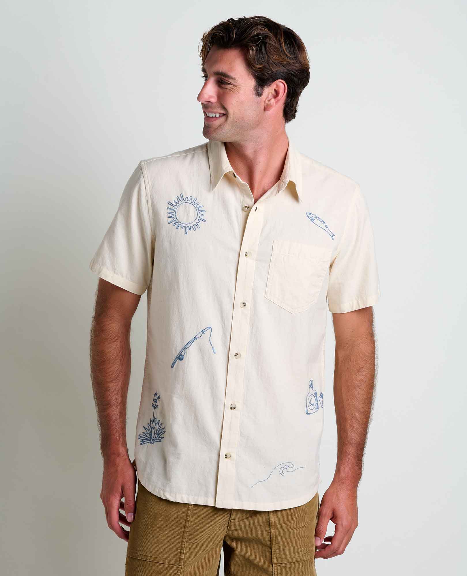 Airscape Shirt Embroidered - Coyean