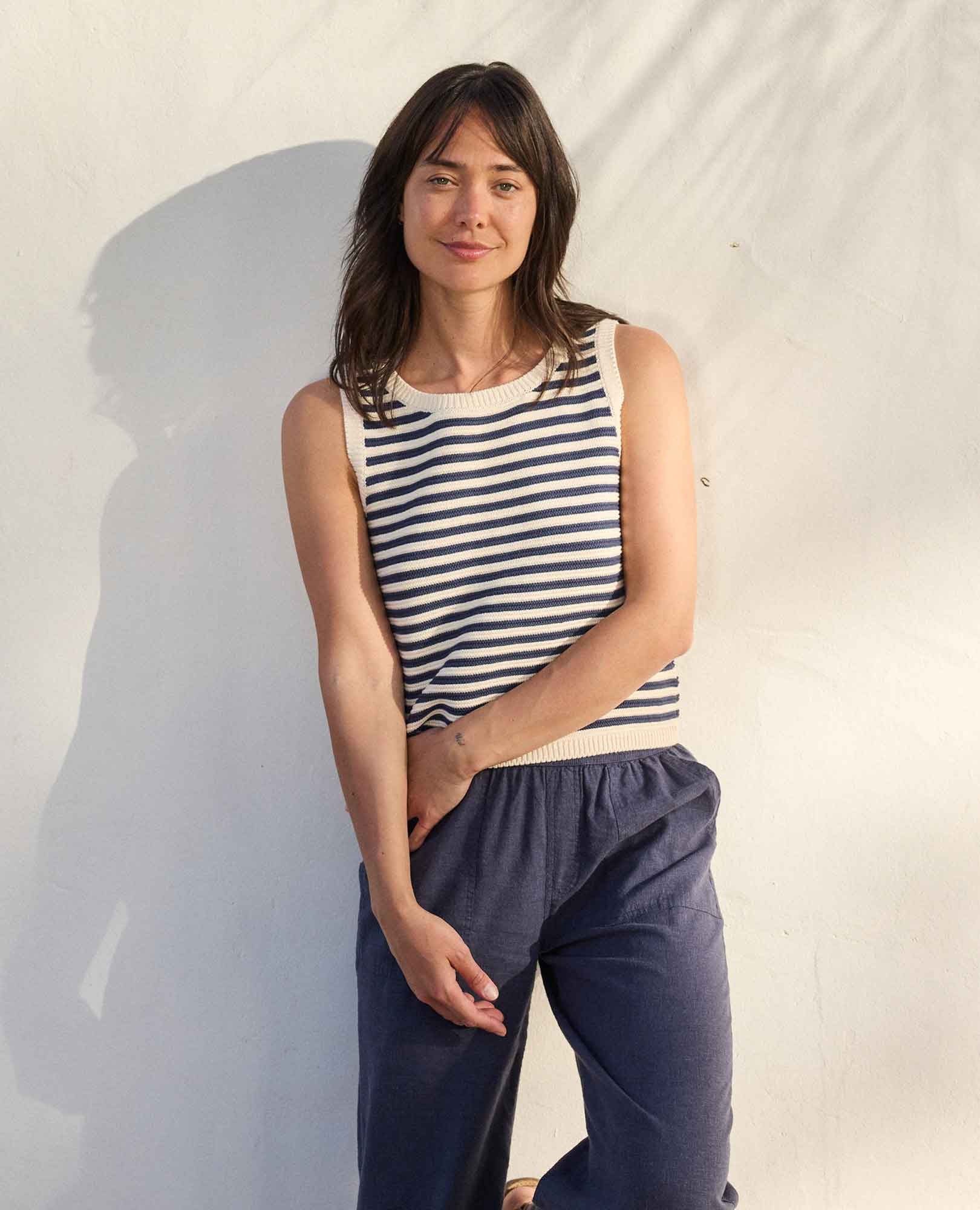 Bianca Crew Tank - Coyean