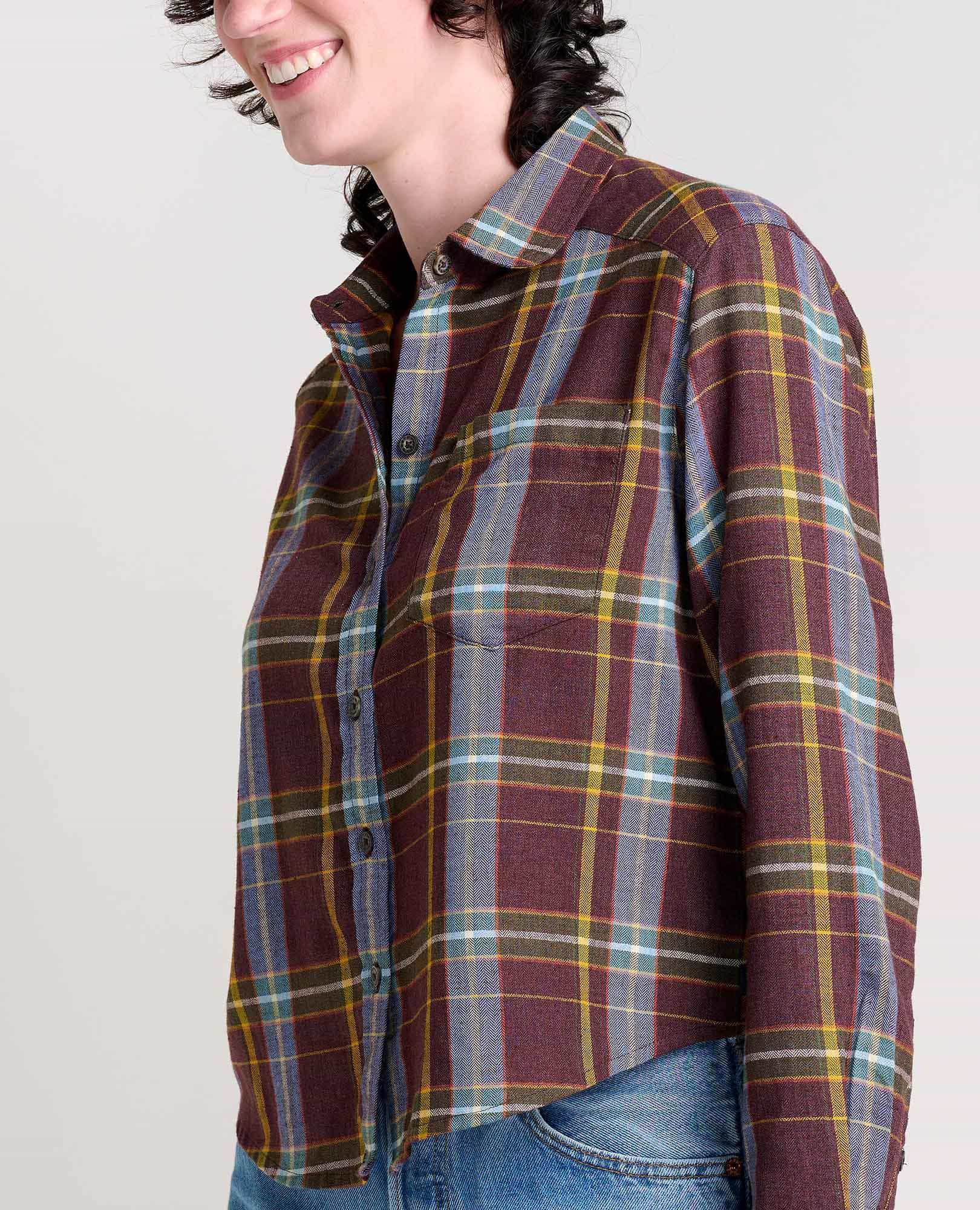 Re-Form Flannel Boxy Shirt - Coyean