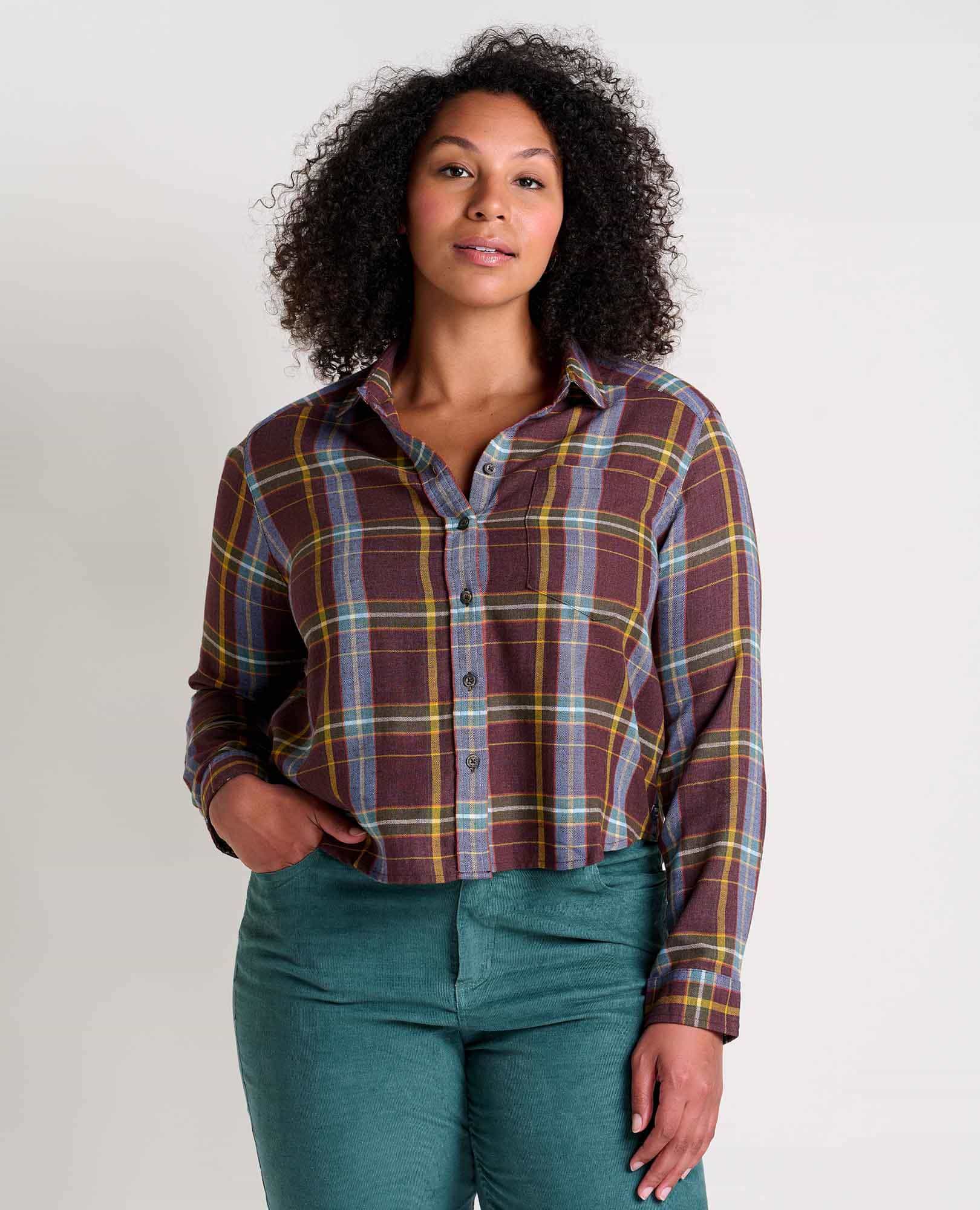 Re-Form Flannel Boxy Shirt - Coyean