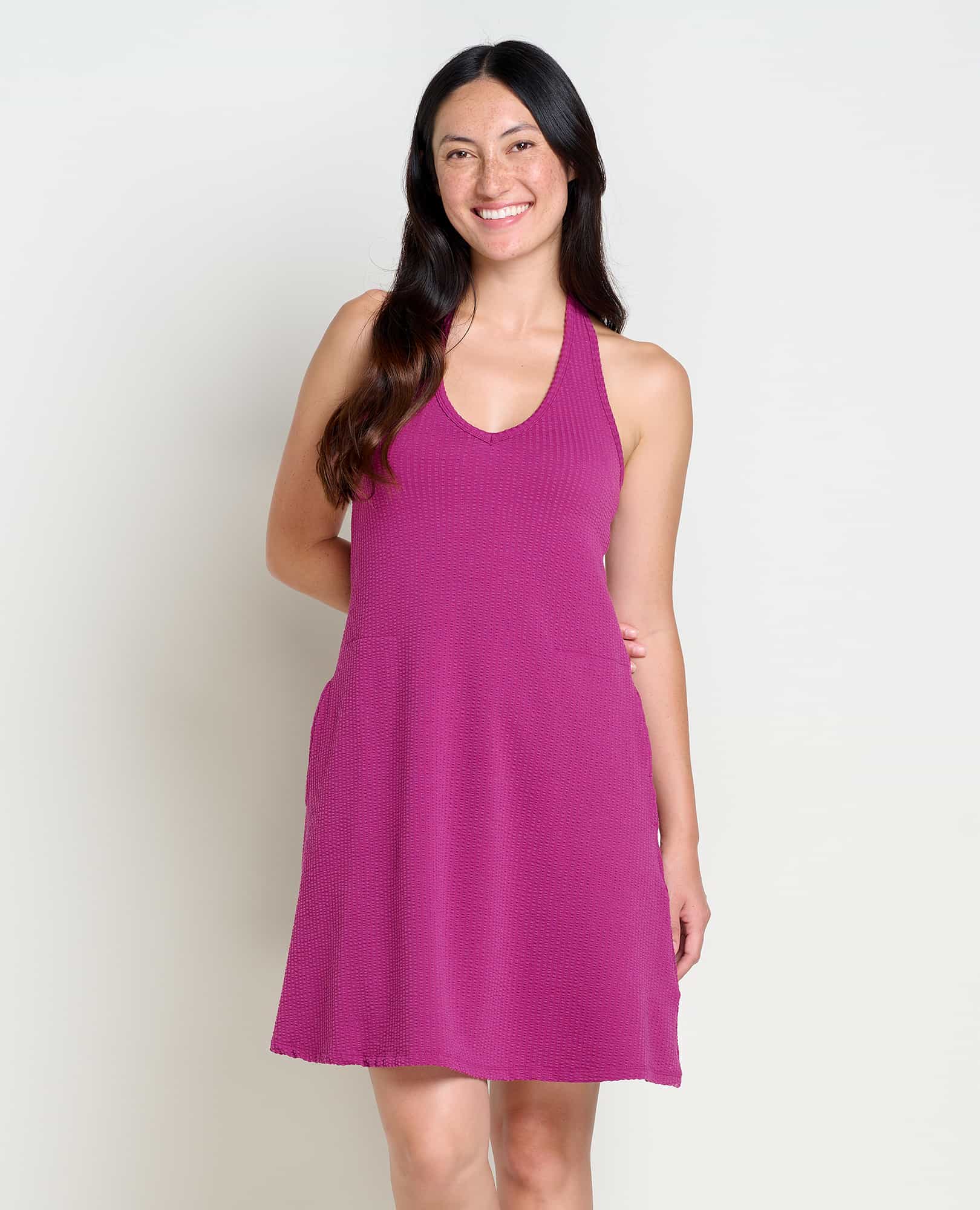 Plumeria Halter Dress - Coyean