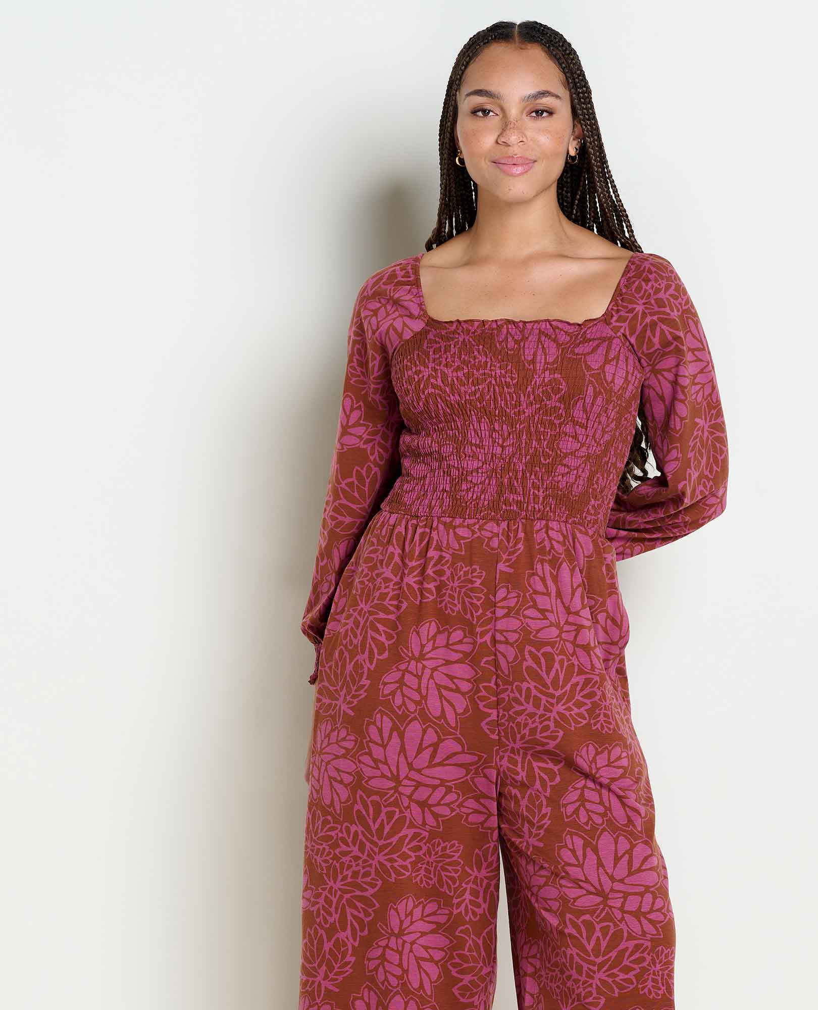 Gemina Long Sleeve Jumpsuit - Coyean