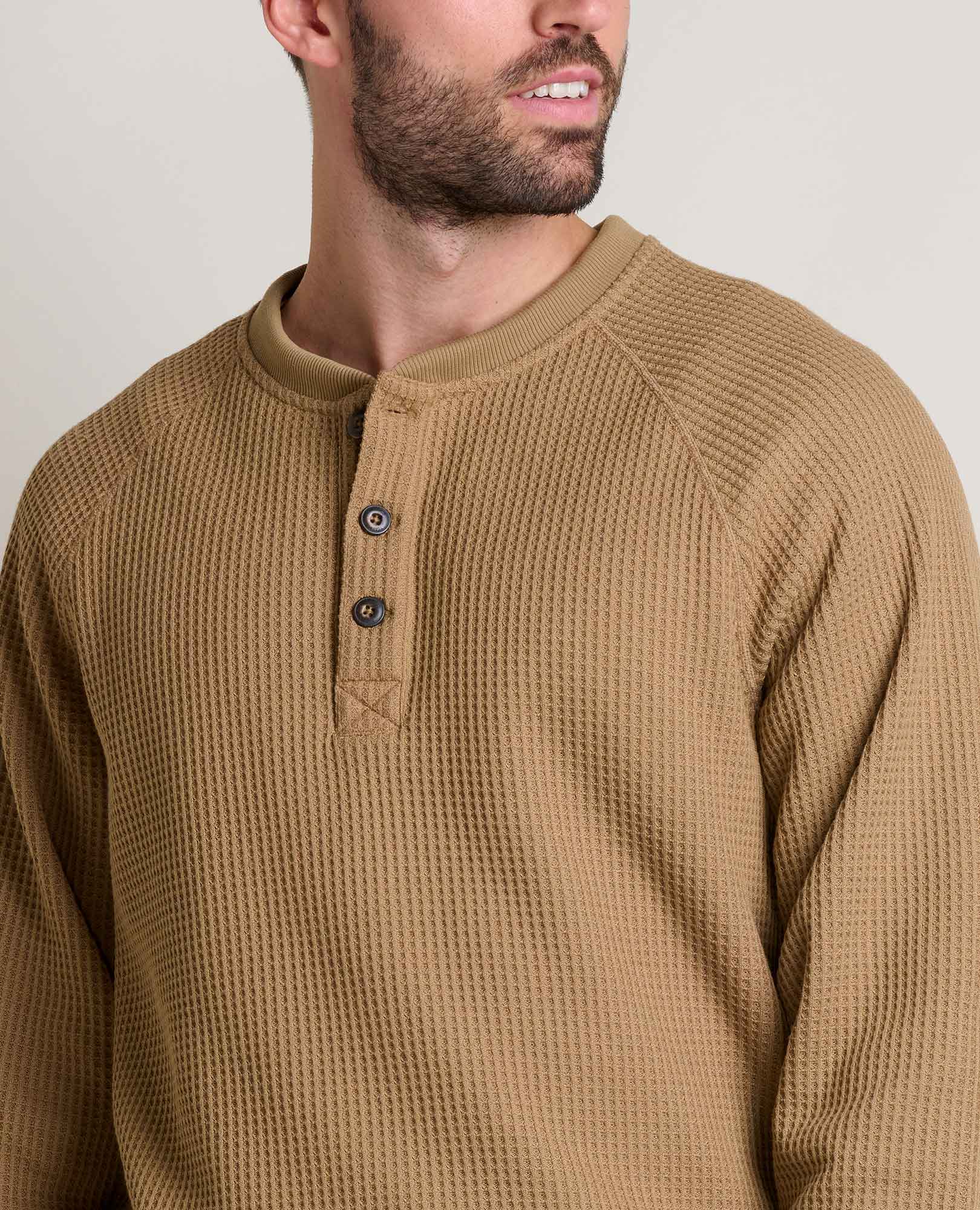 Men's Bitterroot Henley - Coyean