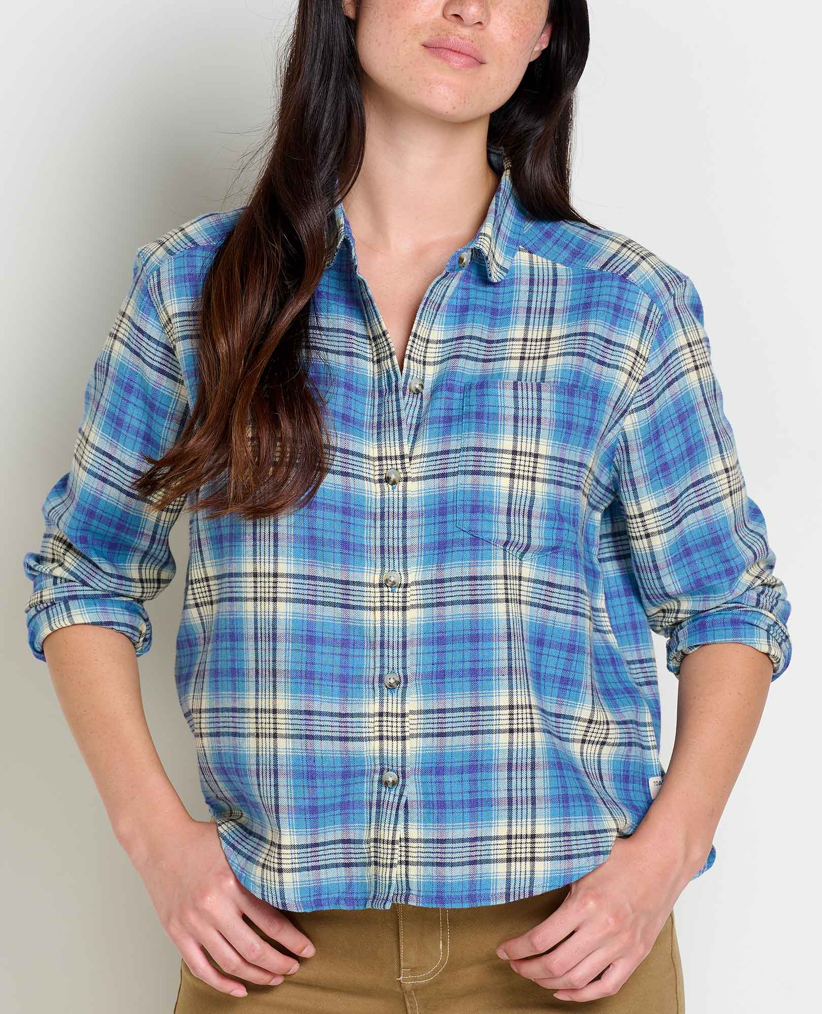 Re-Form Flannel Boxy Shirt - Coyean