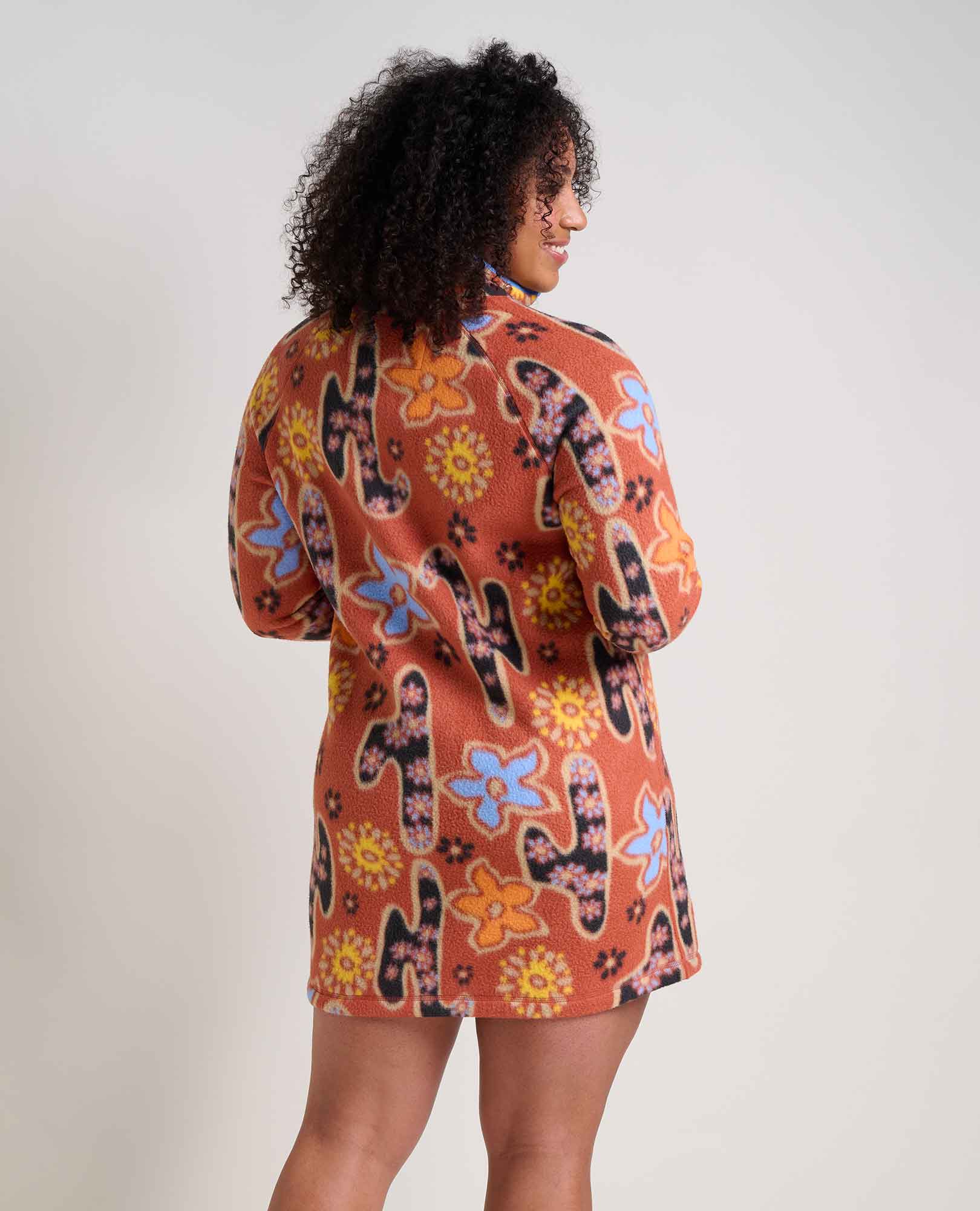 Campo Fleece 1/4 Snap Dress - Coyean