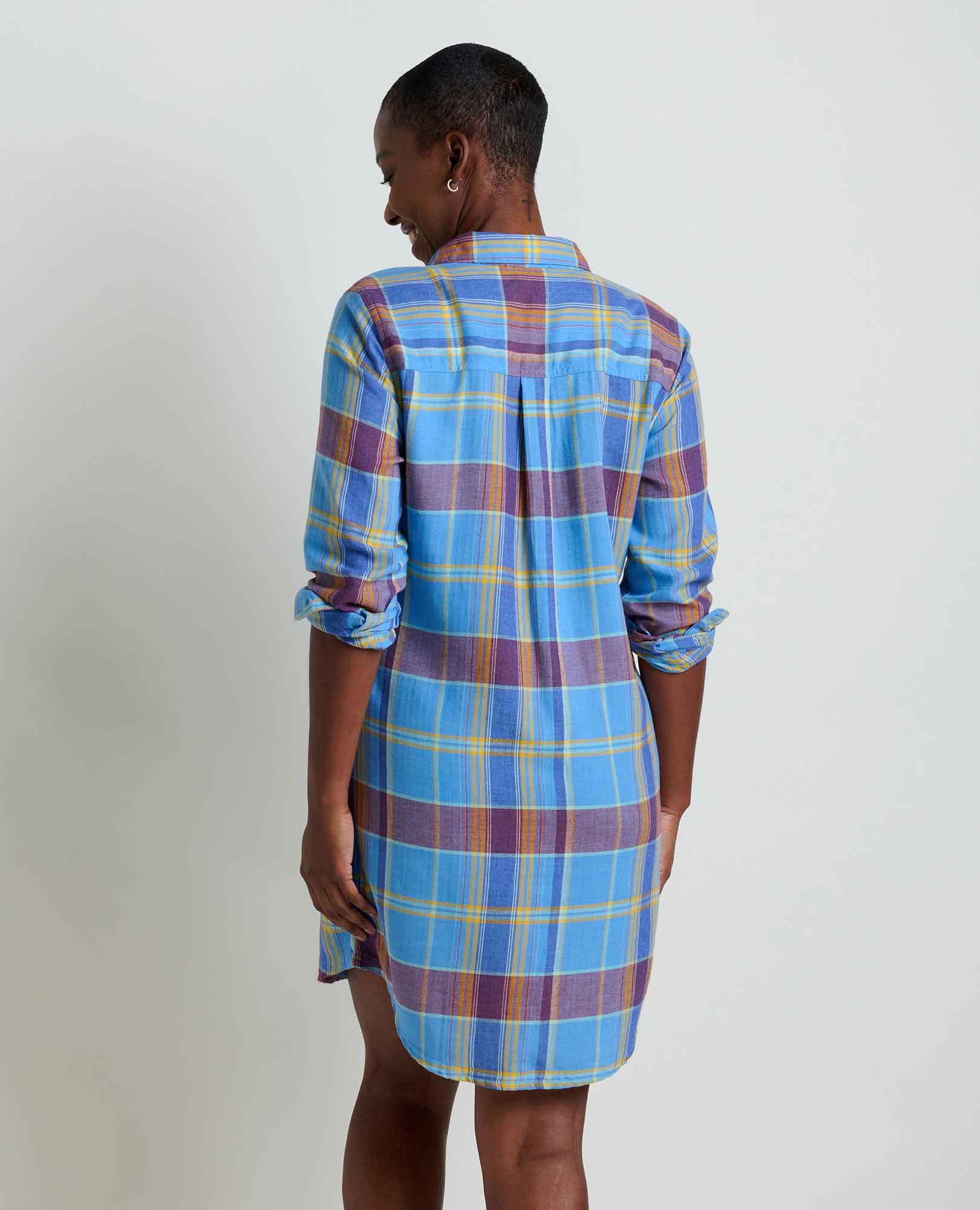 Re-Form Flannel Shirtdress - Coyean