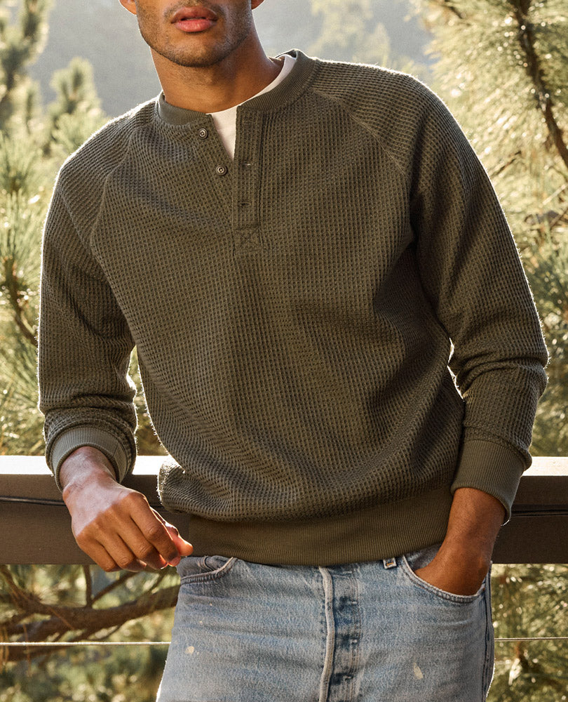 Men's Bitterroot Henley - Coyean