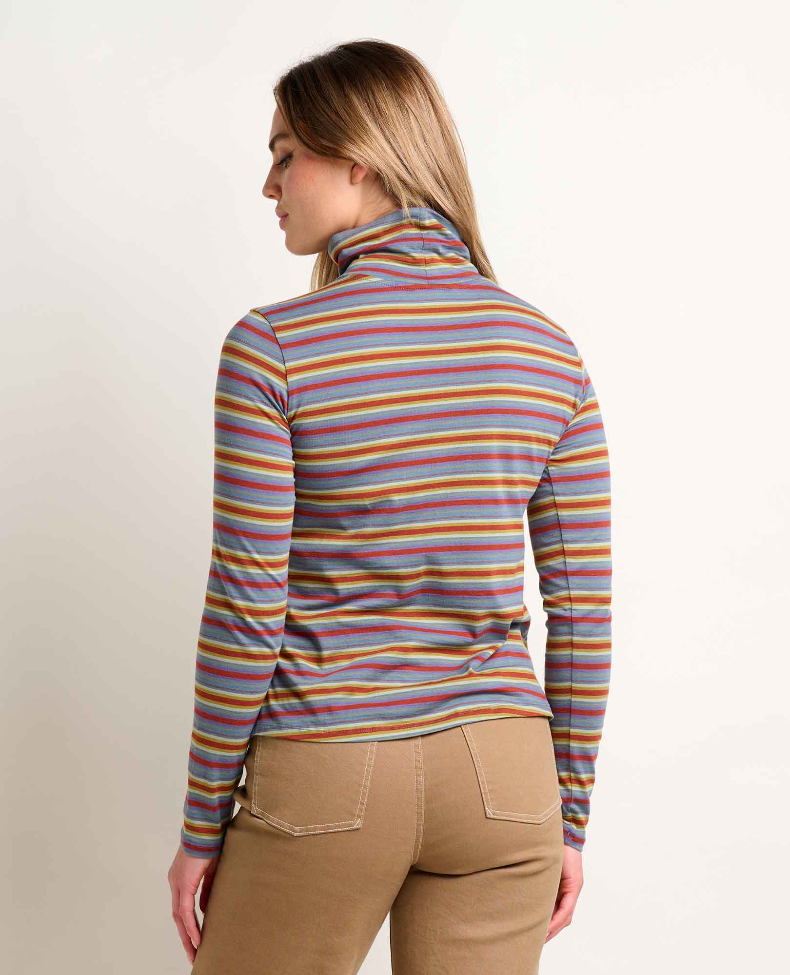 Maisey Long Sleeve T-Neck - Coyean