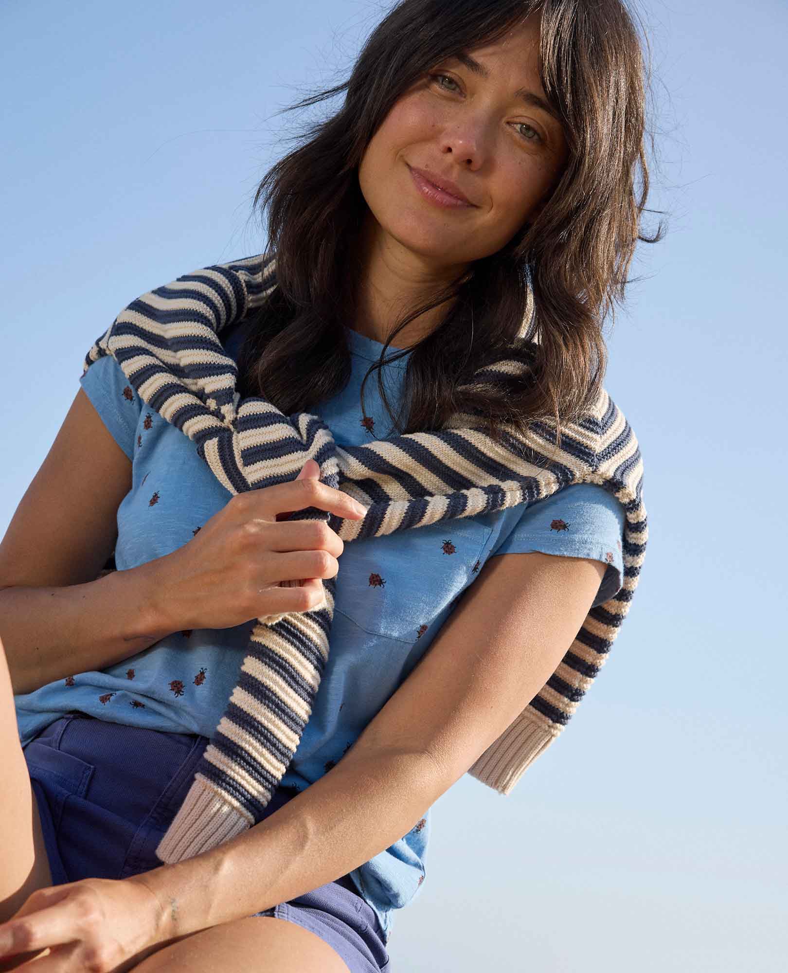 Bianca Crew Cardigan - Coyean