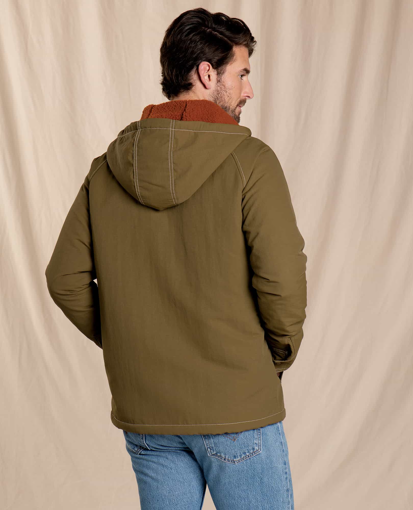 Men's Forester Pass Sherpa Parka - Coyean