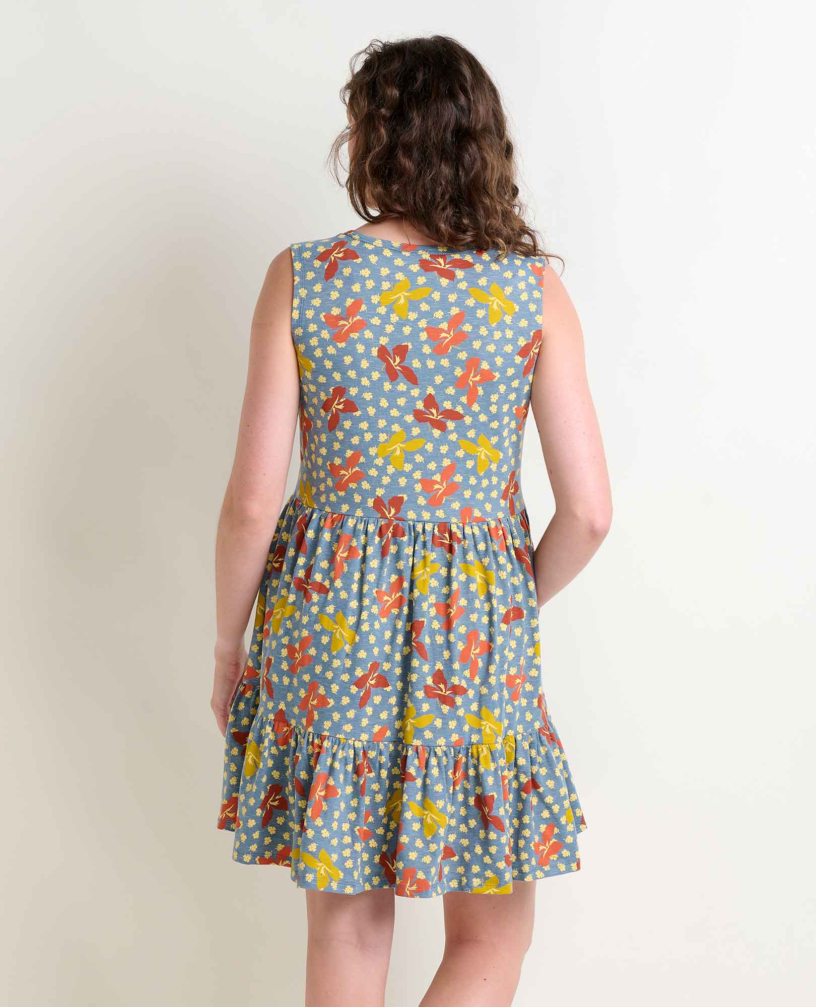 Marley Tiered Sleeveless Dress - Coyean