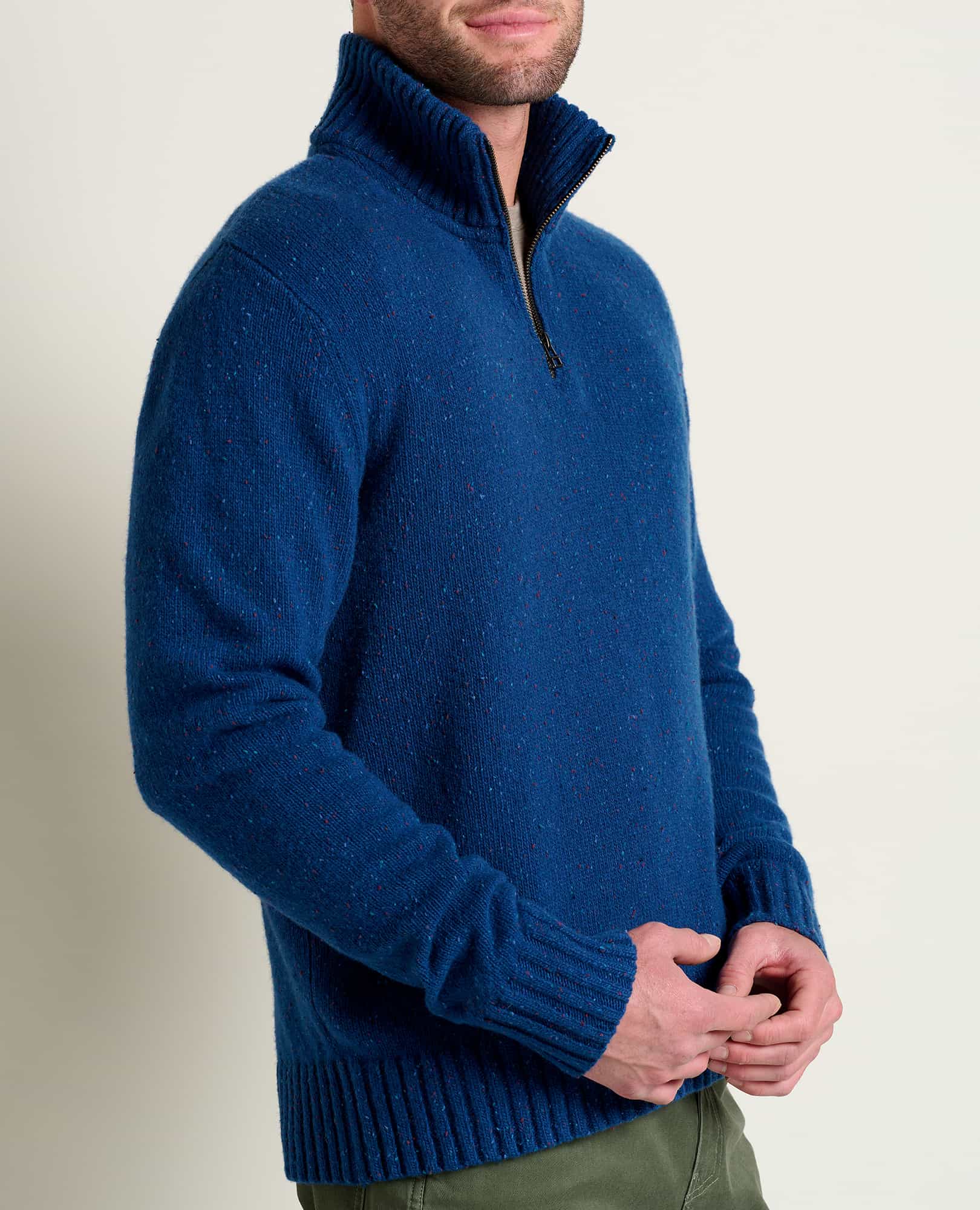 Men's Wilde 1/4 Zip Sweater - Coyean