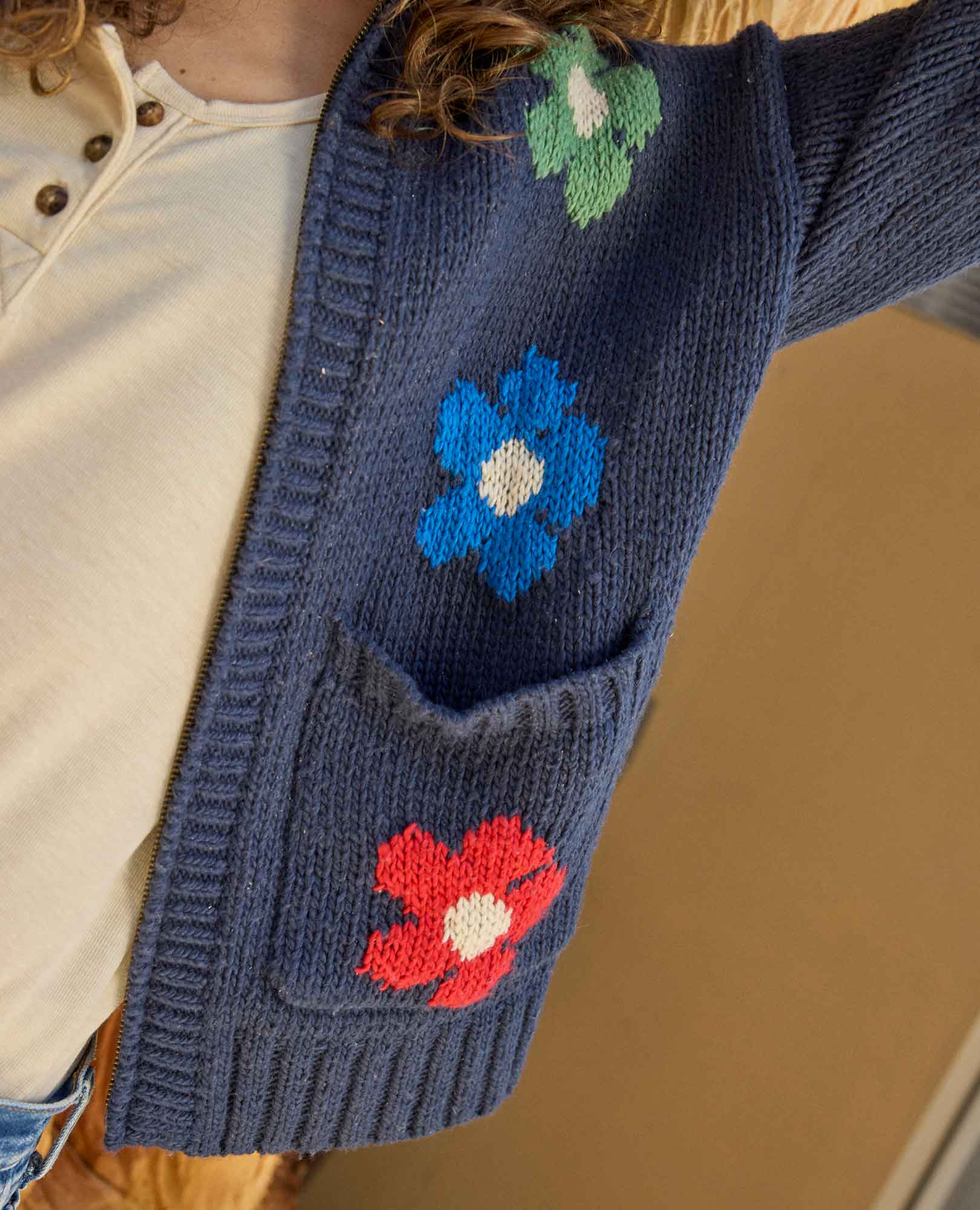 Nitsa Zip Cardigan - Coyean