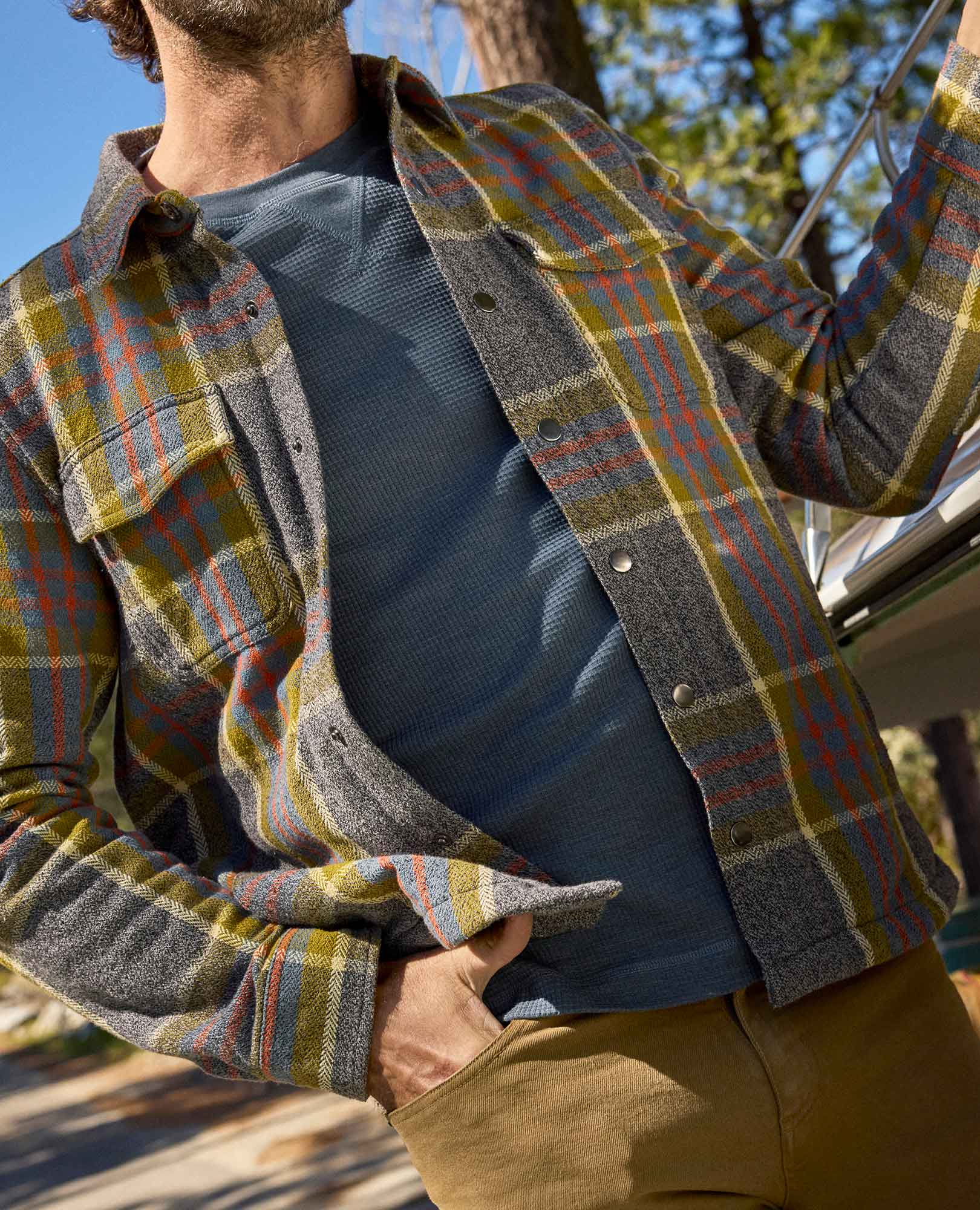 Framer II Long Sleeve Crew - Coyean