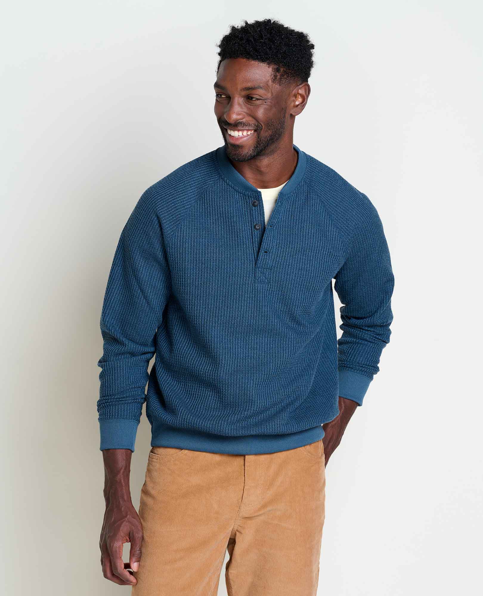 Men's Bitterroot Henley - Coyean