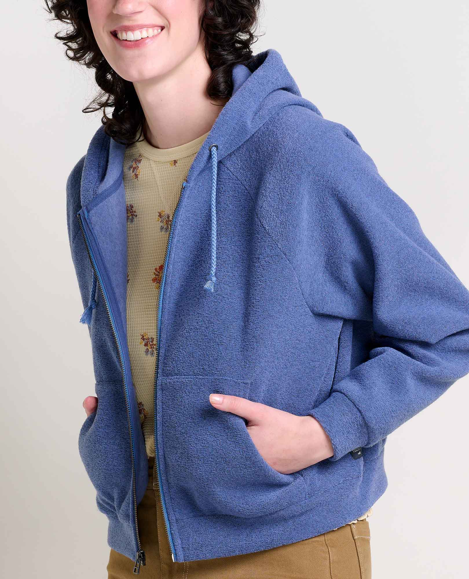 Whitney Terry Zip Hoodie - Coyean