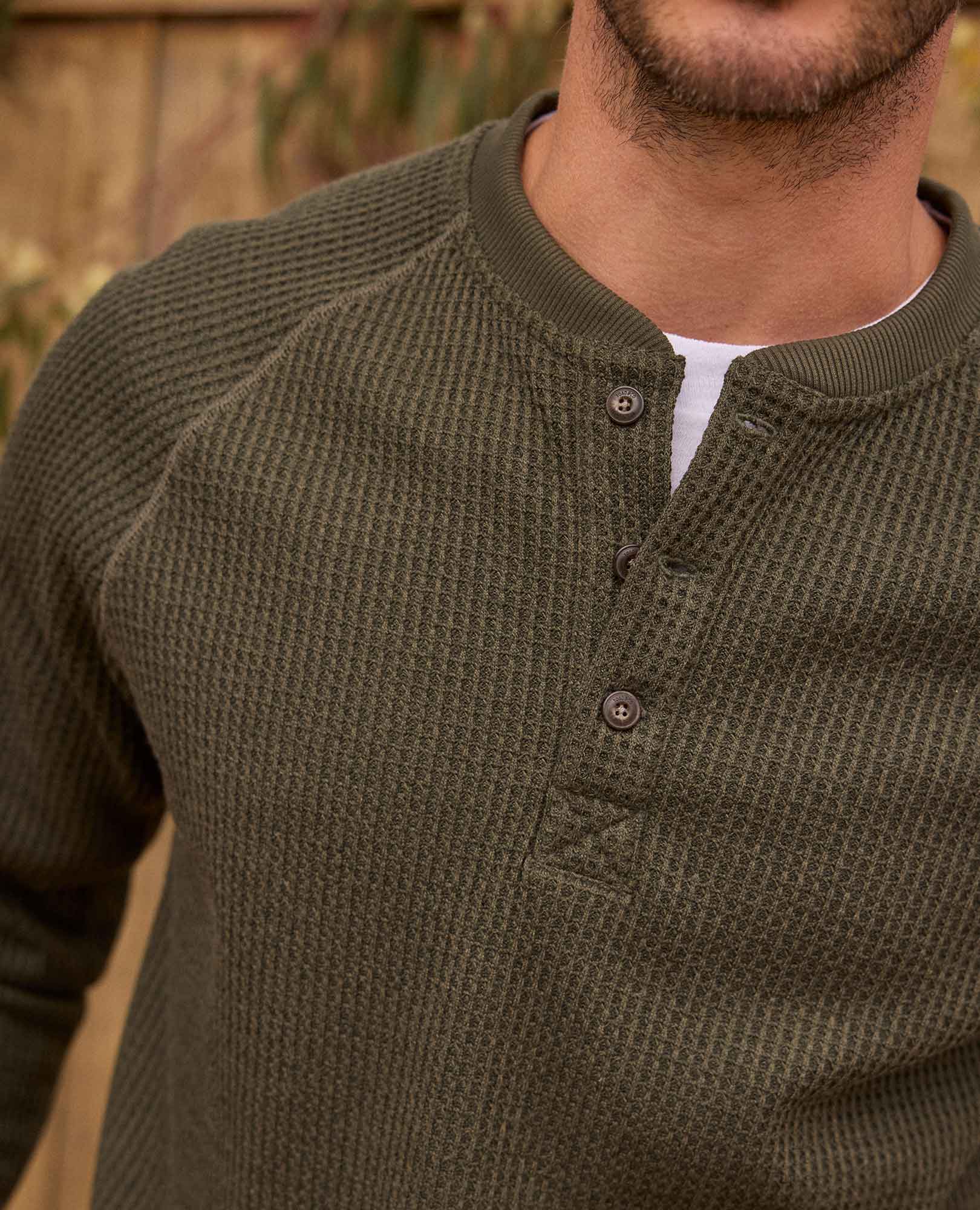 Men's Bitterroot Henley - Coyean