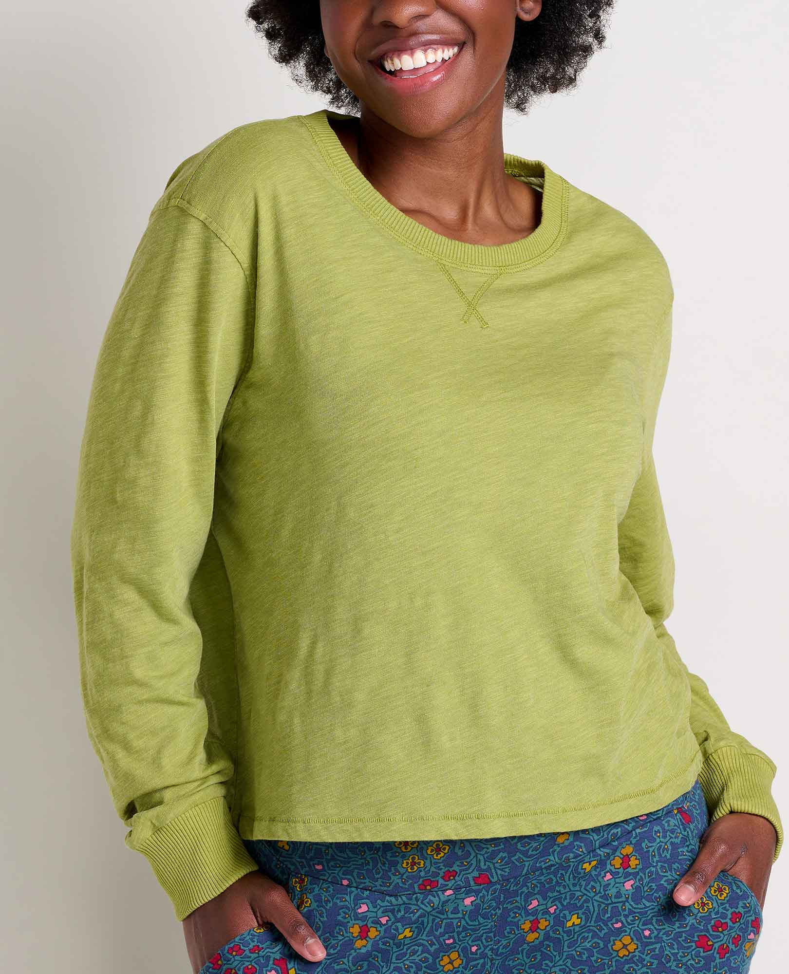 Women's Boundless Jersey Long Sleeve Tee - Coyean