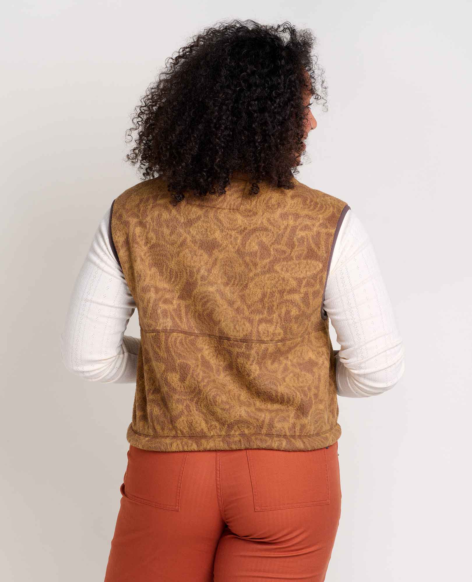 Women's Campo Fleece Vest - Coyean