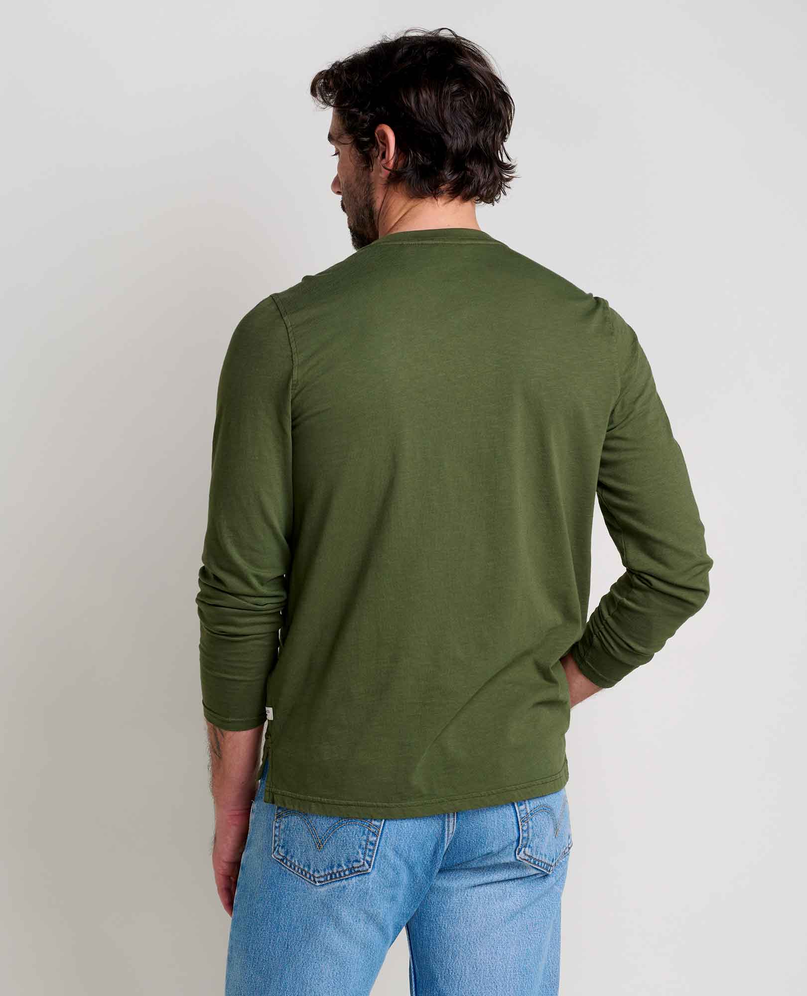 Men's Primo Long Sleeve Henley - Coyean