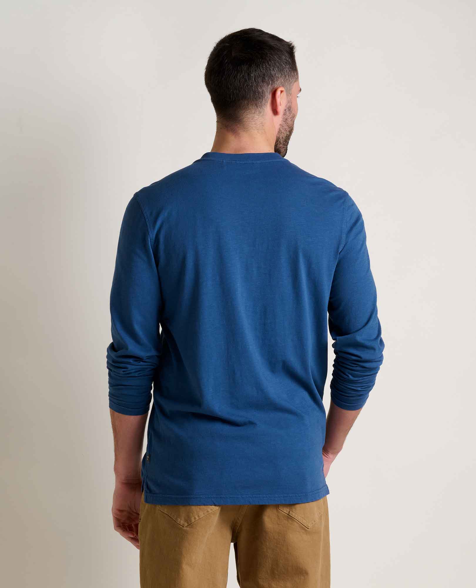 Men's Primo Long Sleeve Henley - Coyean