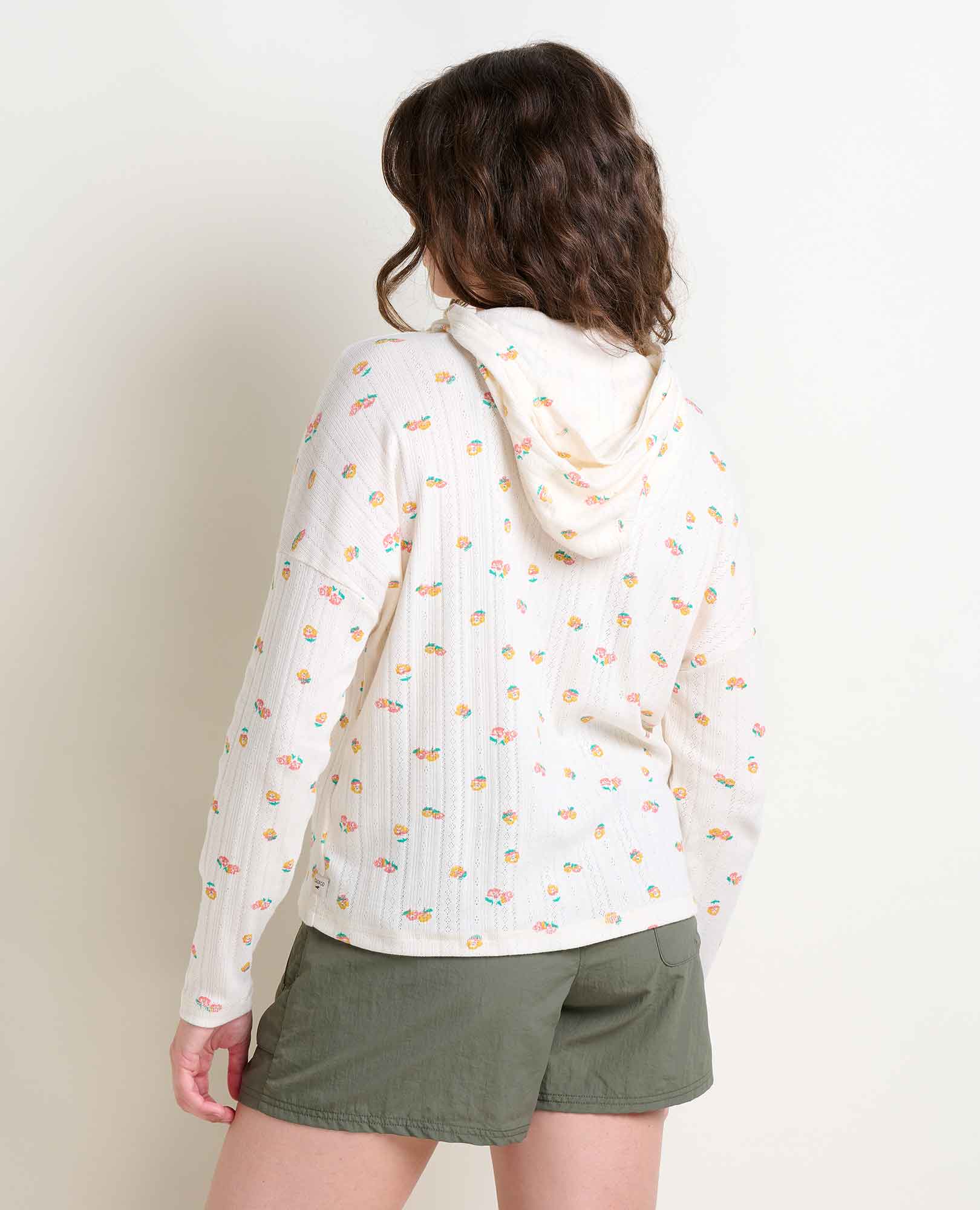 Foothill Pointelle Hoodie - Coyean