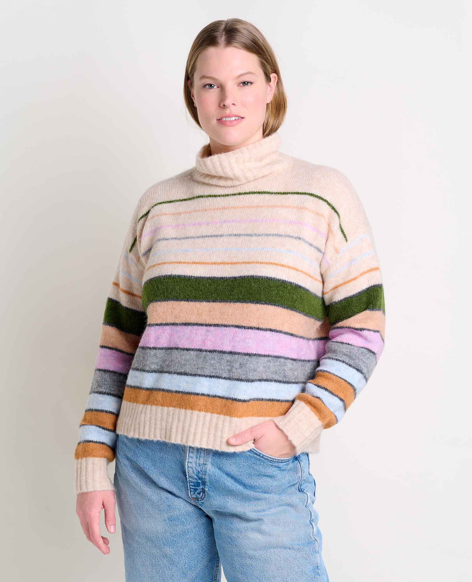 Toddy T-Neck Sweater - Coyean