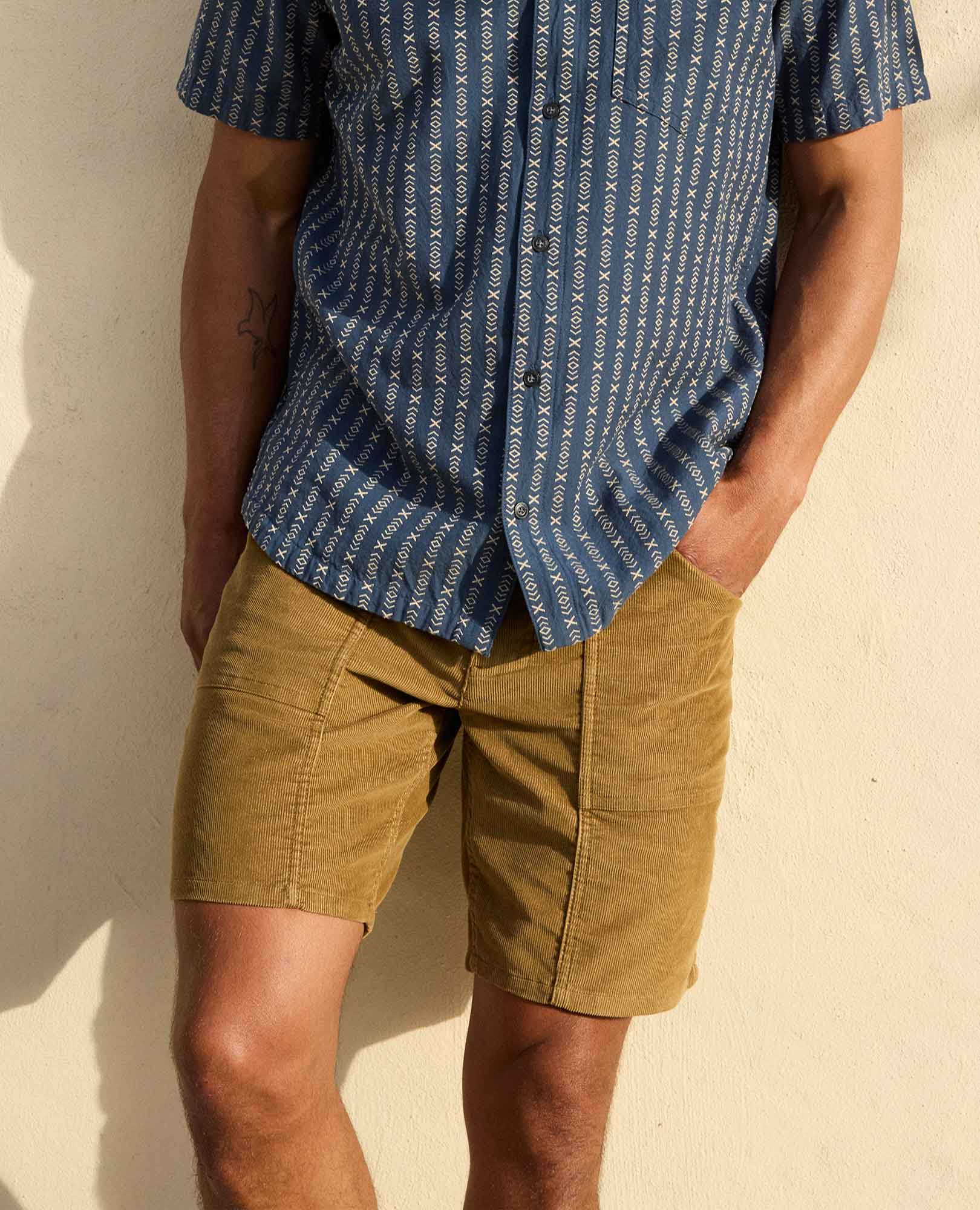 Men's Coaster Cord Short - Coyean
