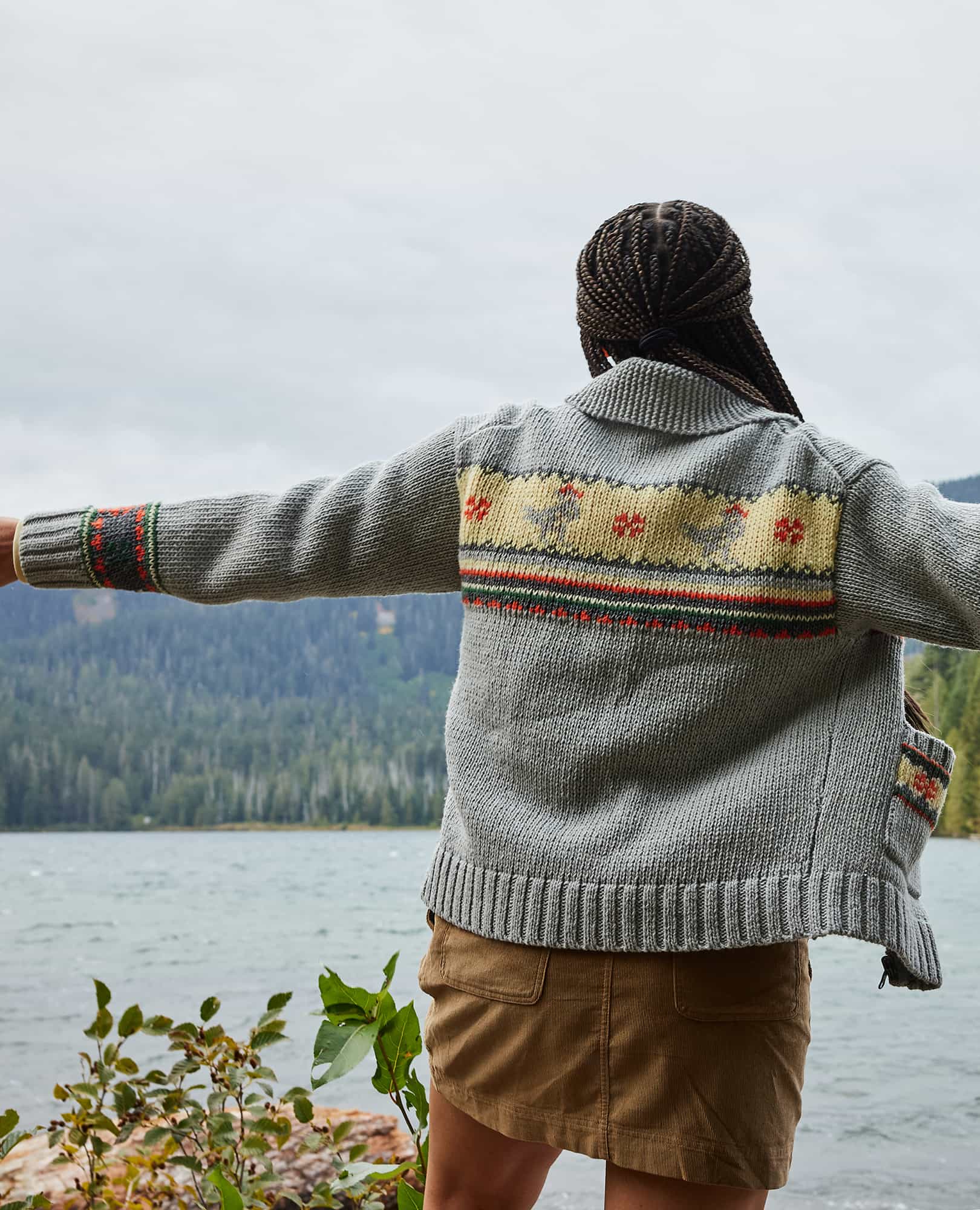 Nitsa Zip Cardigan - Coyean