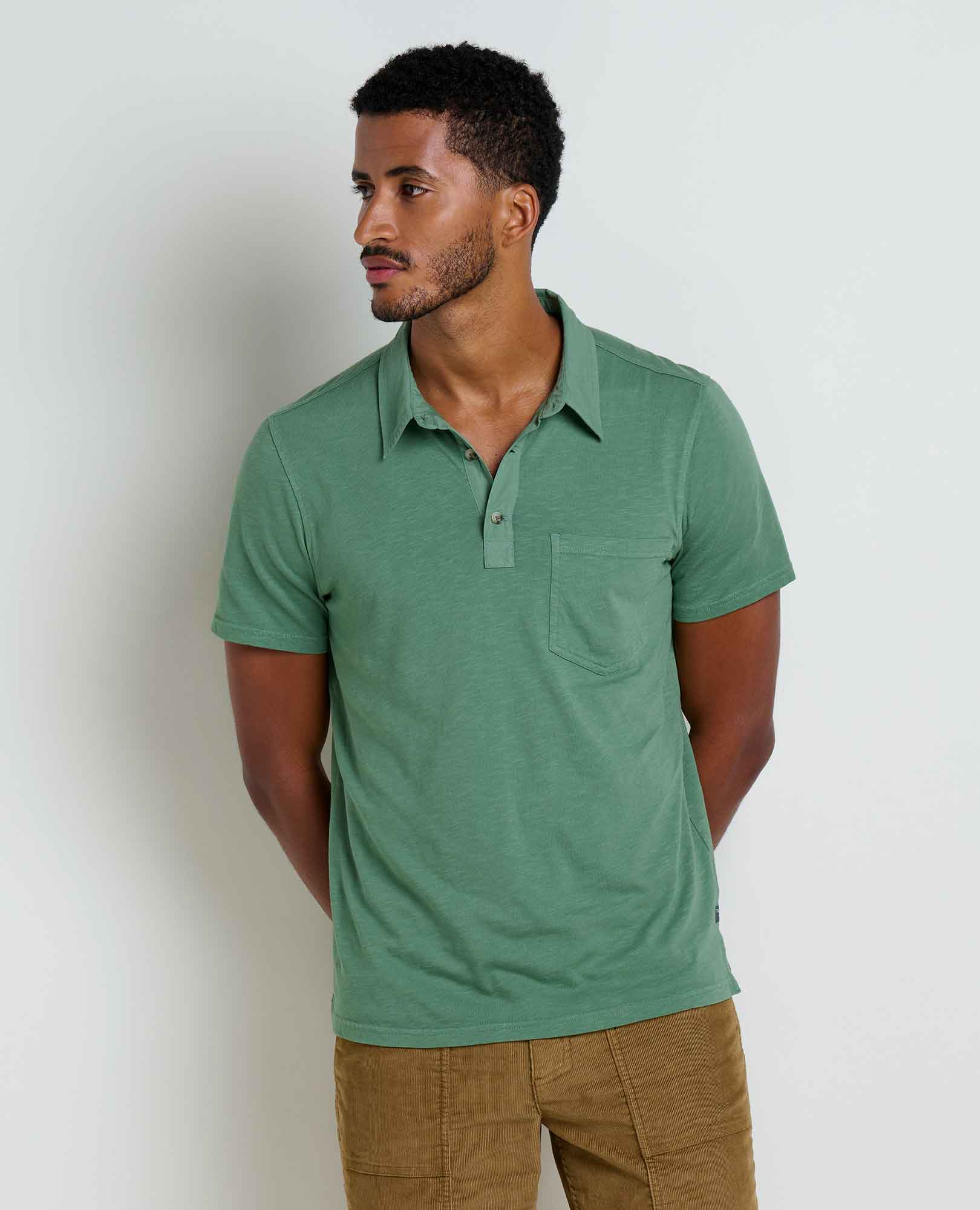 Men's Primo Short Sleeve Polo - Coyean
