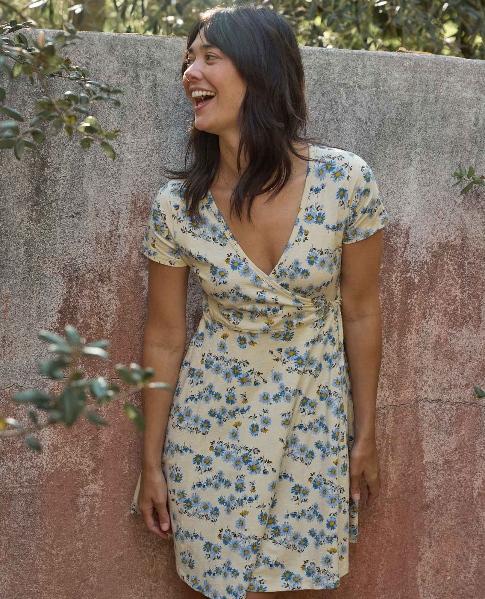 Freesia Wrap Dress - Coyean