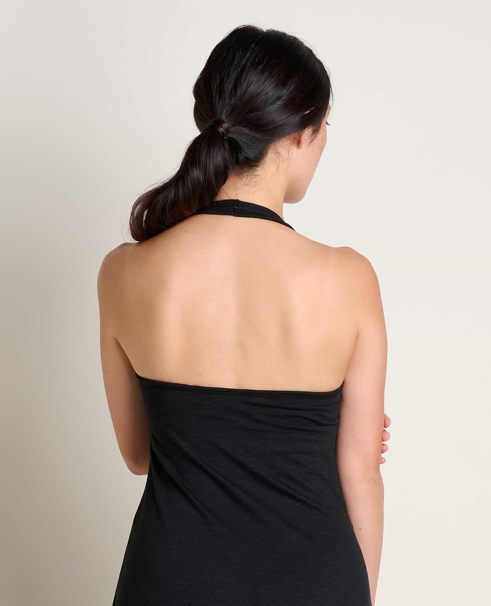 Plumeria Halter Dress - Coyean